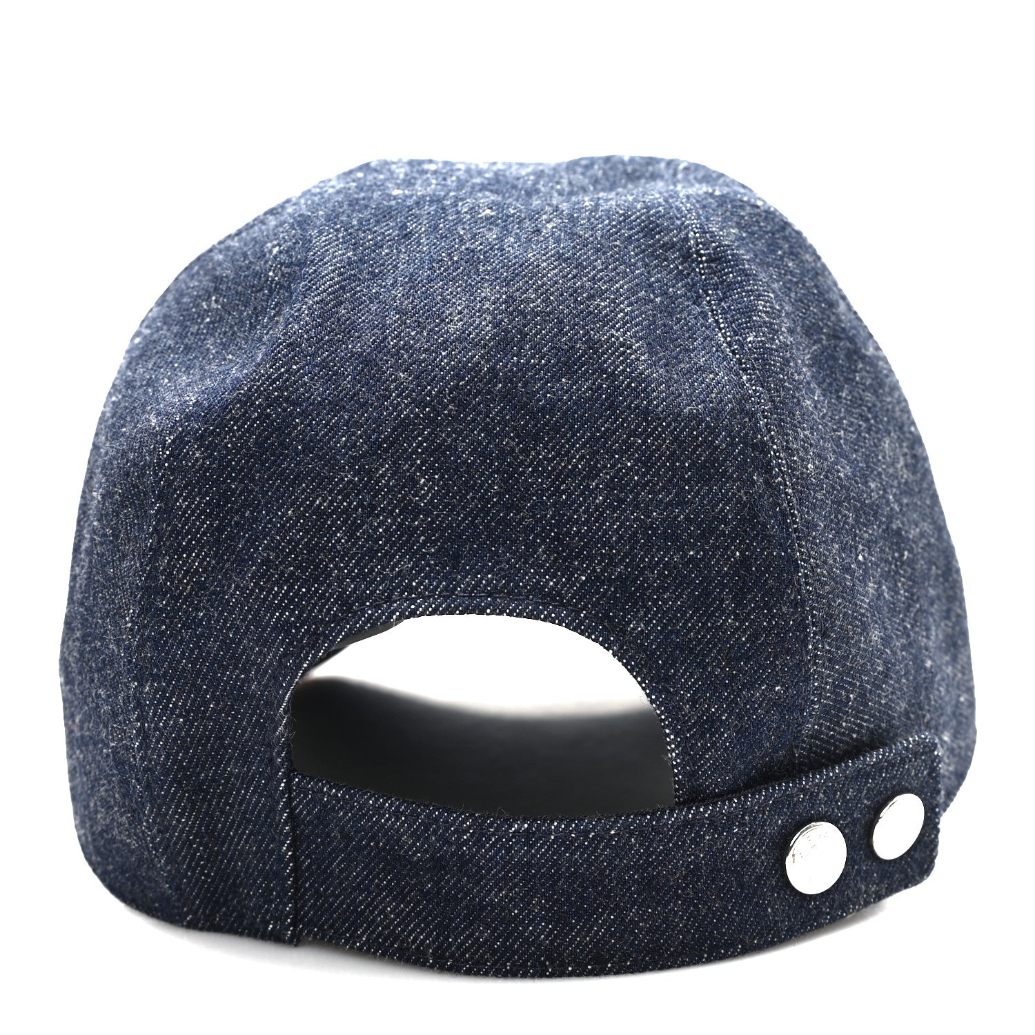 Cotton Denim Embroidered Davis Emile Hat 56 Indigo