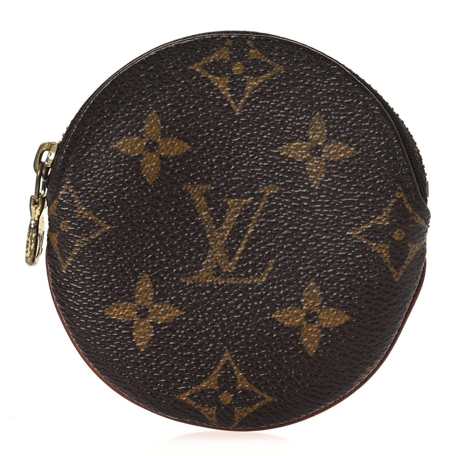 Monogram Round Coin Purse