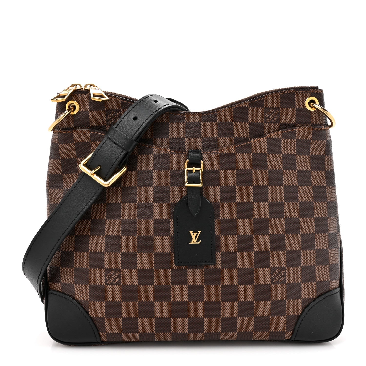 Damier Ebene Odeon MM Black