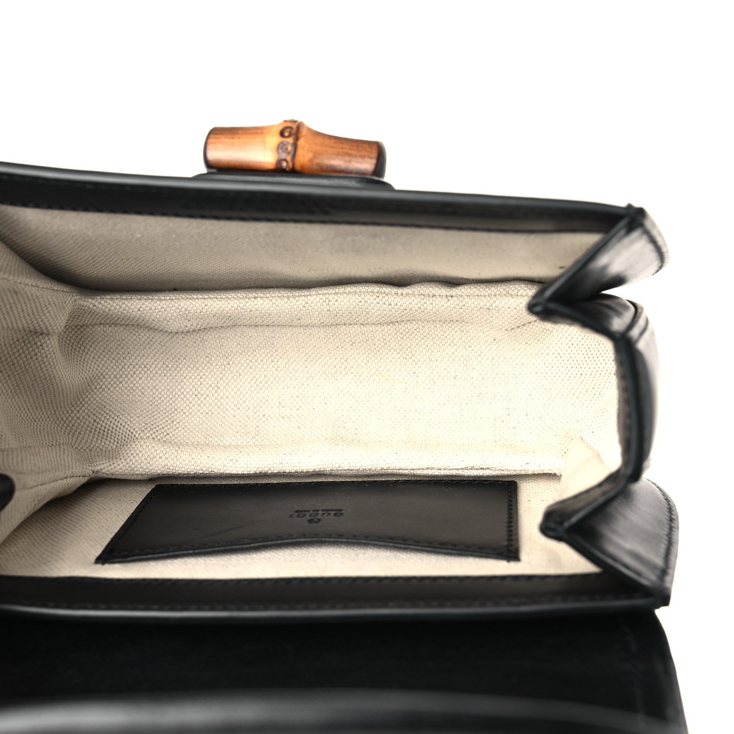 Calfskin Bamboo Mini 1947 Belt Bag 70 28 Black