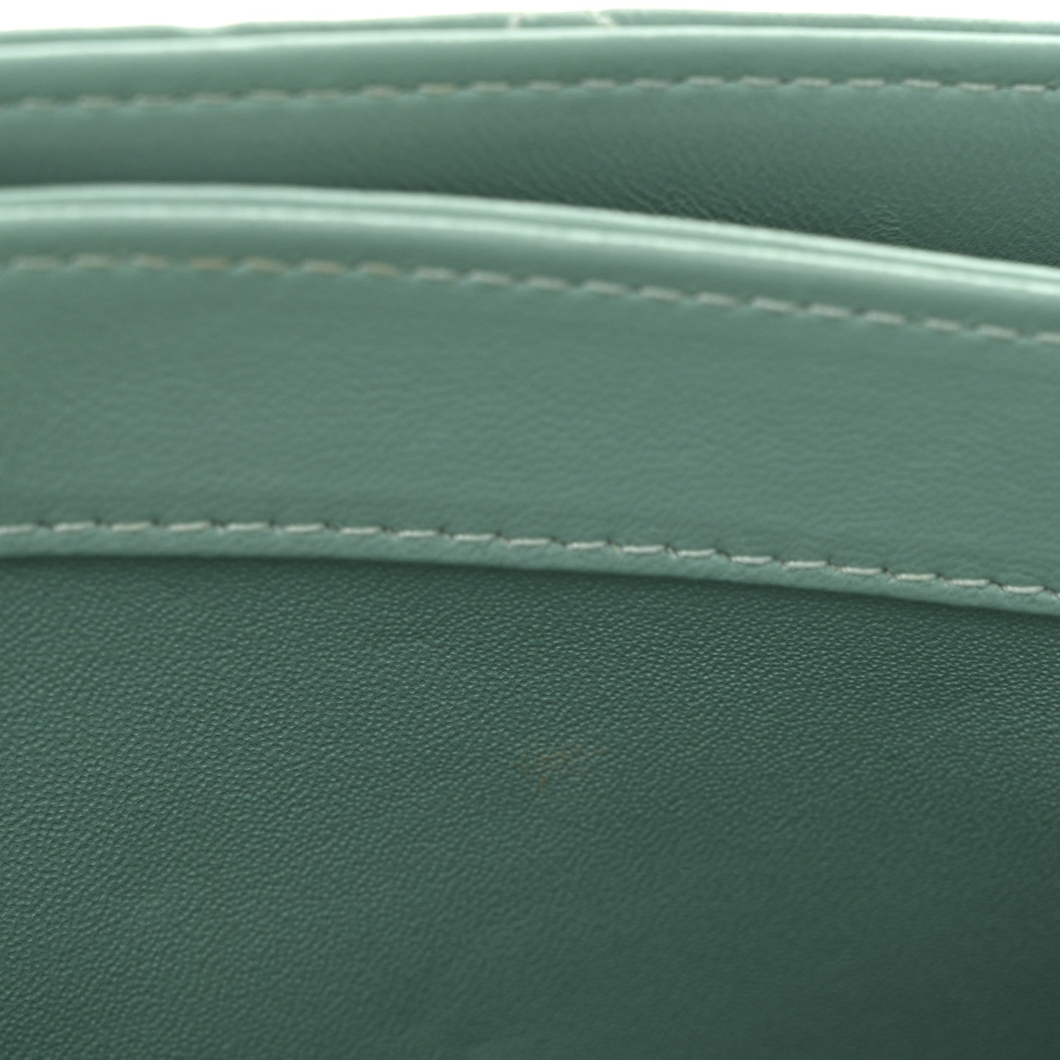 Lambskin Quilted Small Trendy CC Flap Dual Handle Bag Turquoise