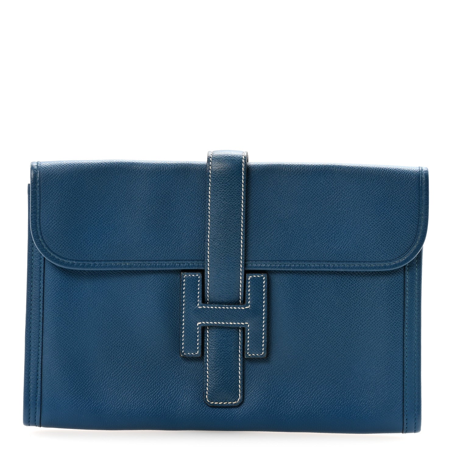 Epsom Jige PM Clutch Bleu Thalassa