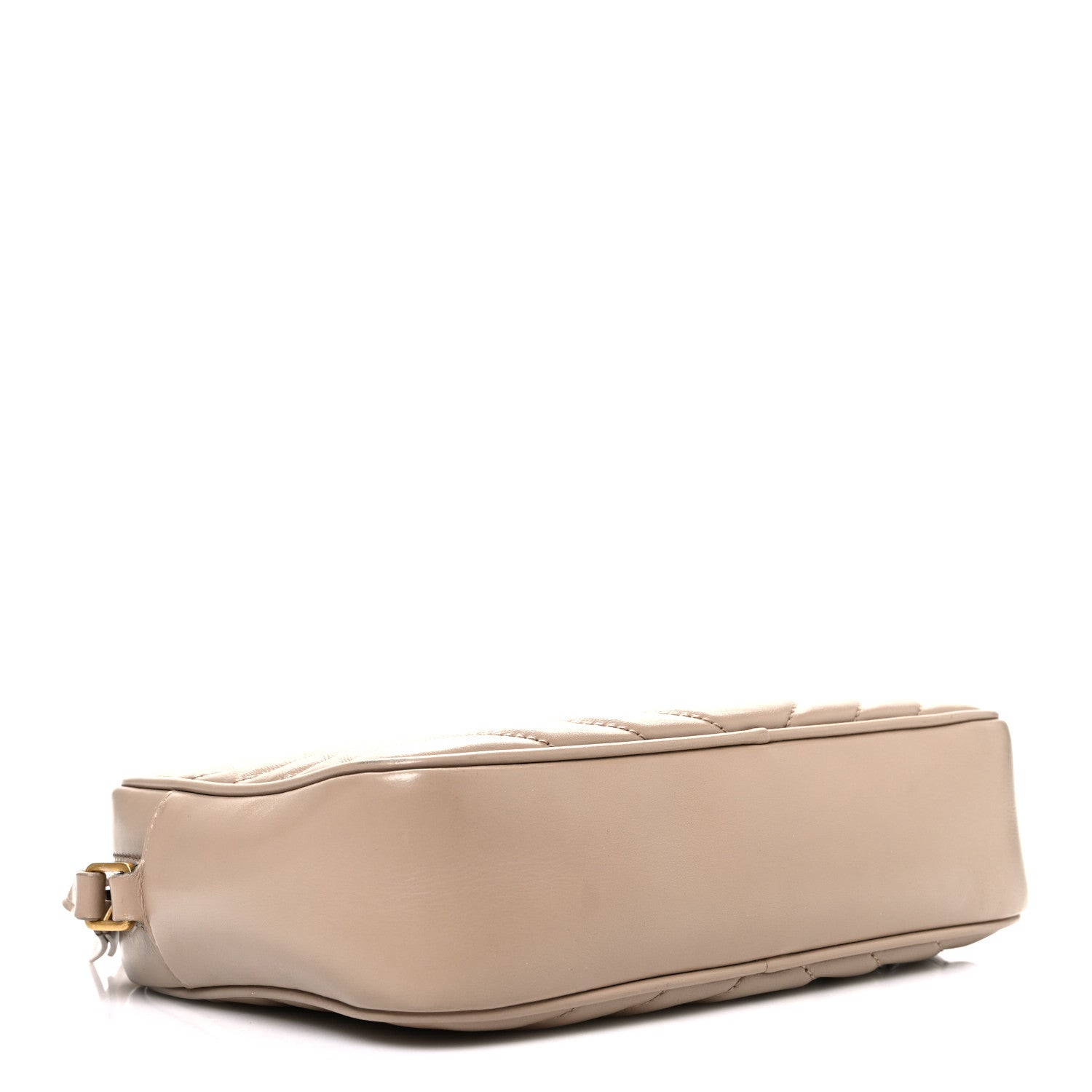 Calfskin Matelasse Monogram Lou Camera Bag Dark Beige
