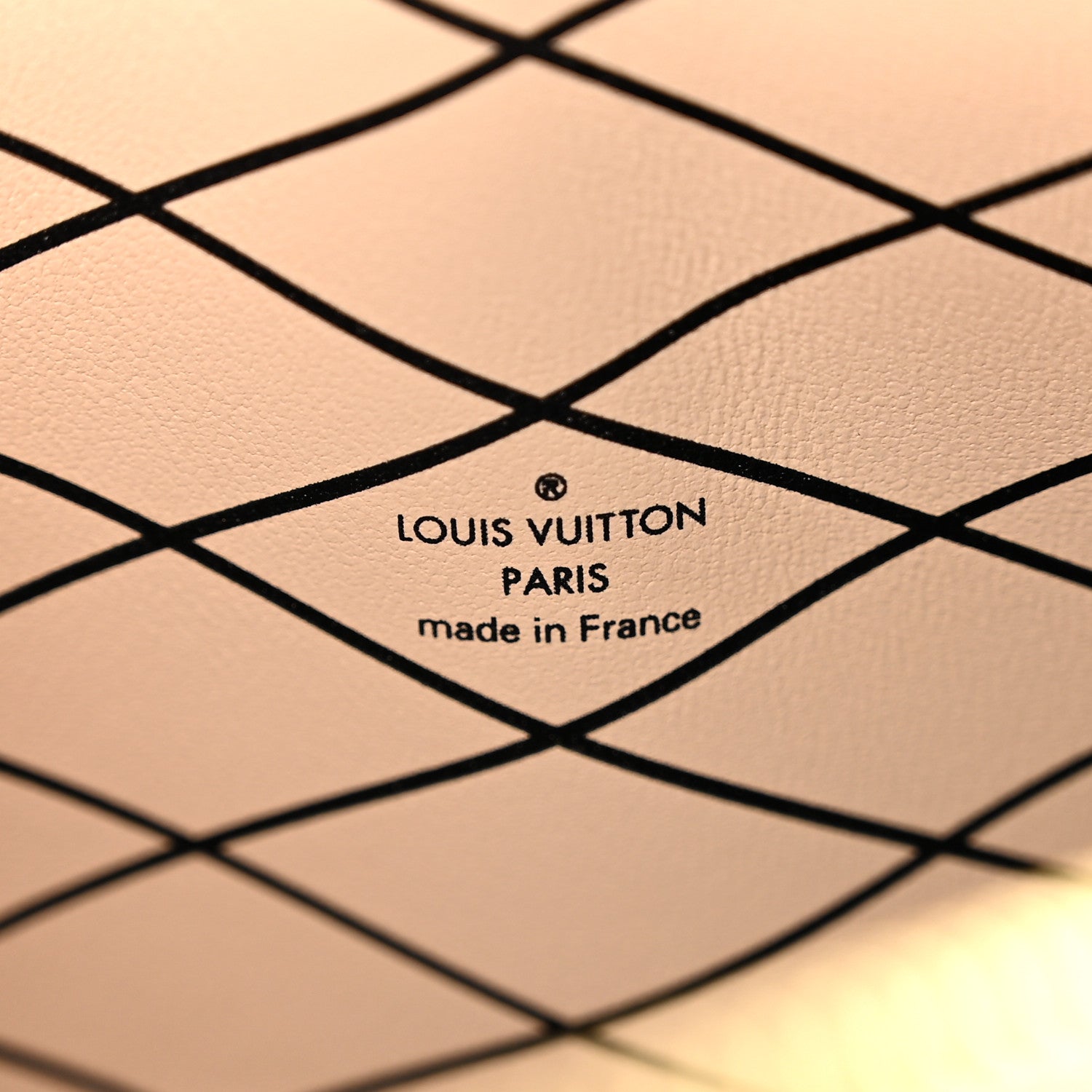 Reverse Monogram Trunk Clutch
