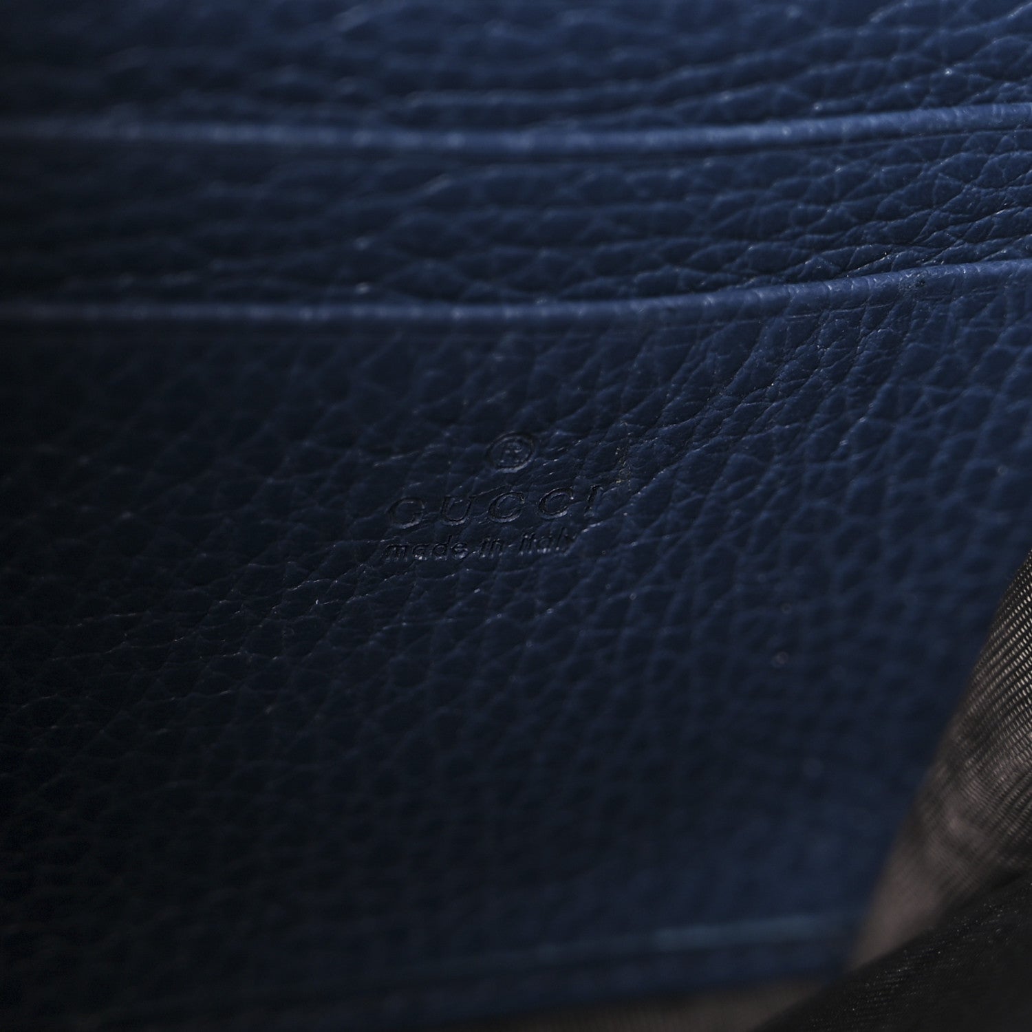 Dollar Calfskin Crystal Mini Dionysus Chain Wallet Blue Agata Black Diamond