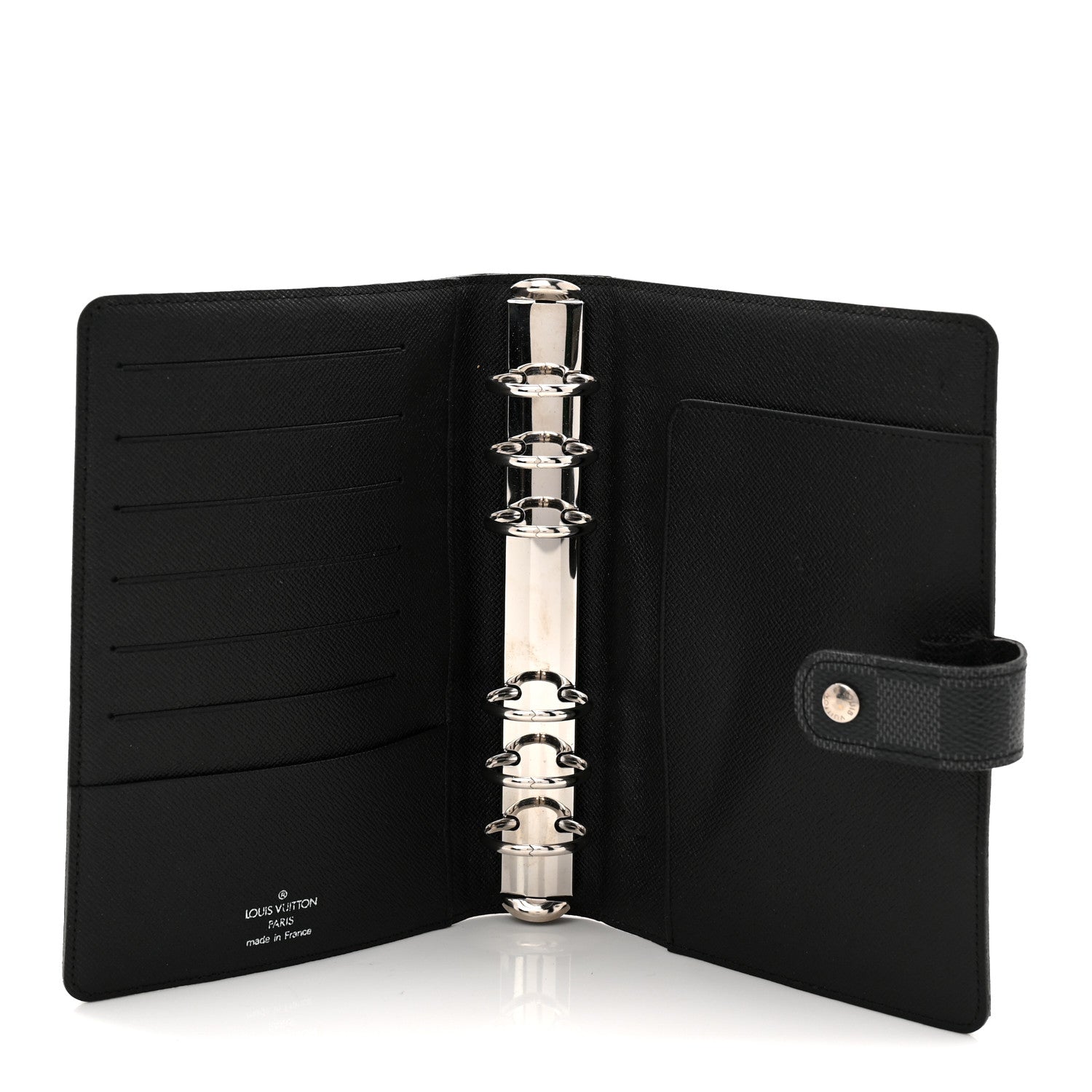 Damier Graphite Medium Ring Agenda Cover
