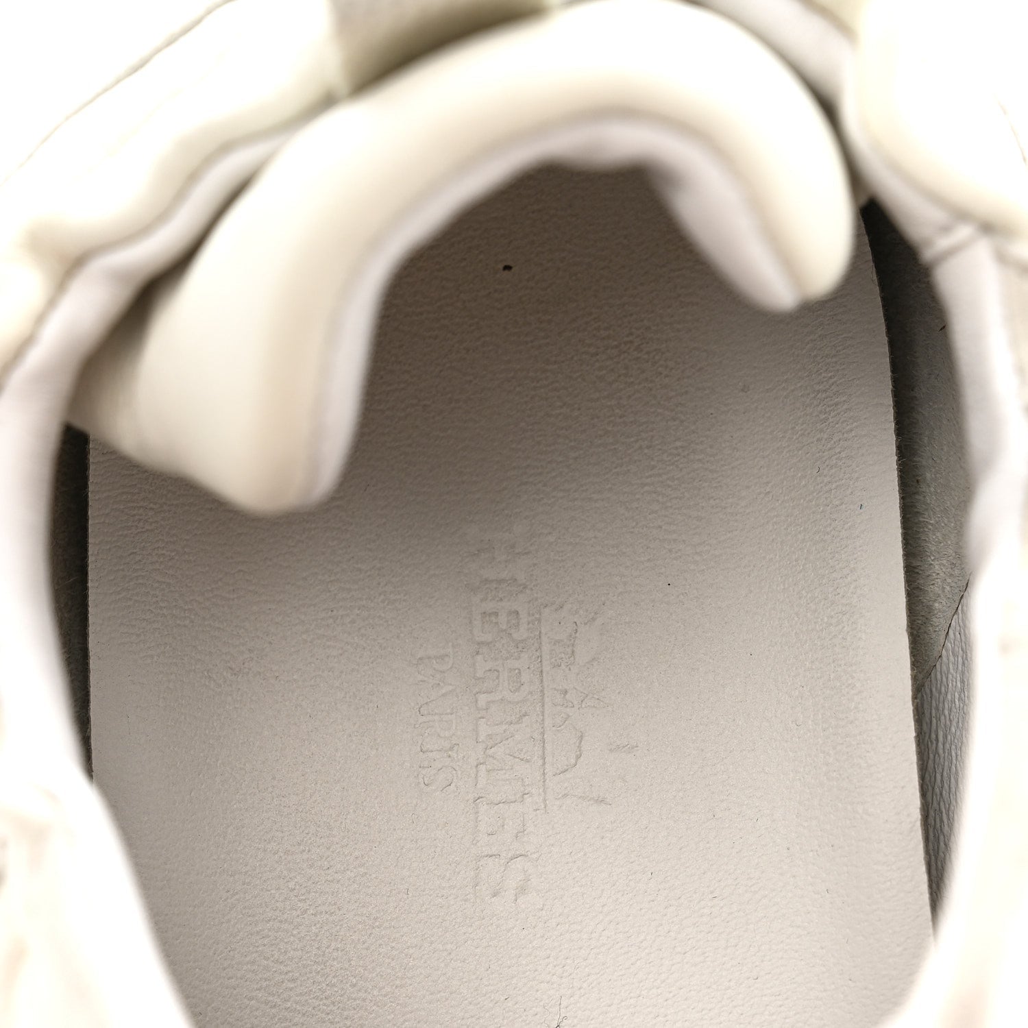 Nappa Suede Goatskin Jet Sneakers 36.5 White