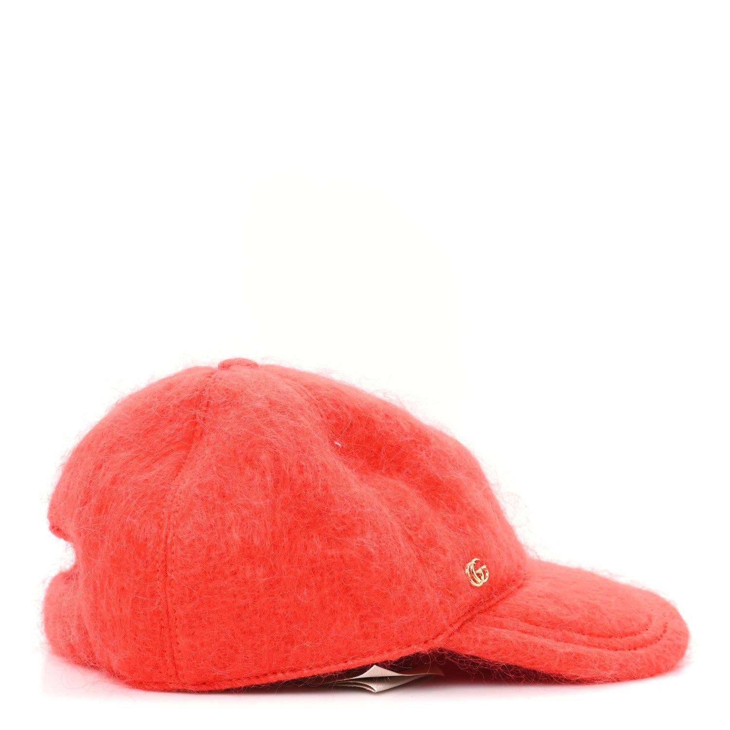 Mohair GG Lauren Baseball Hat L Orange
