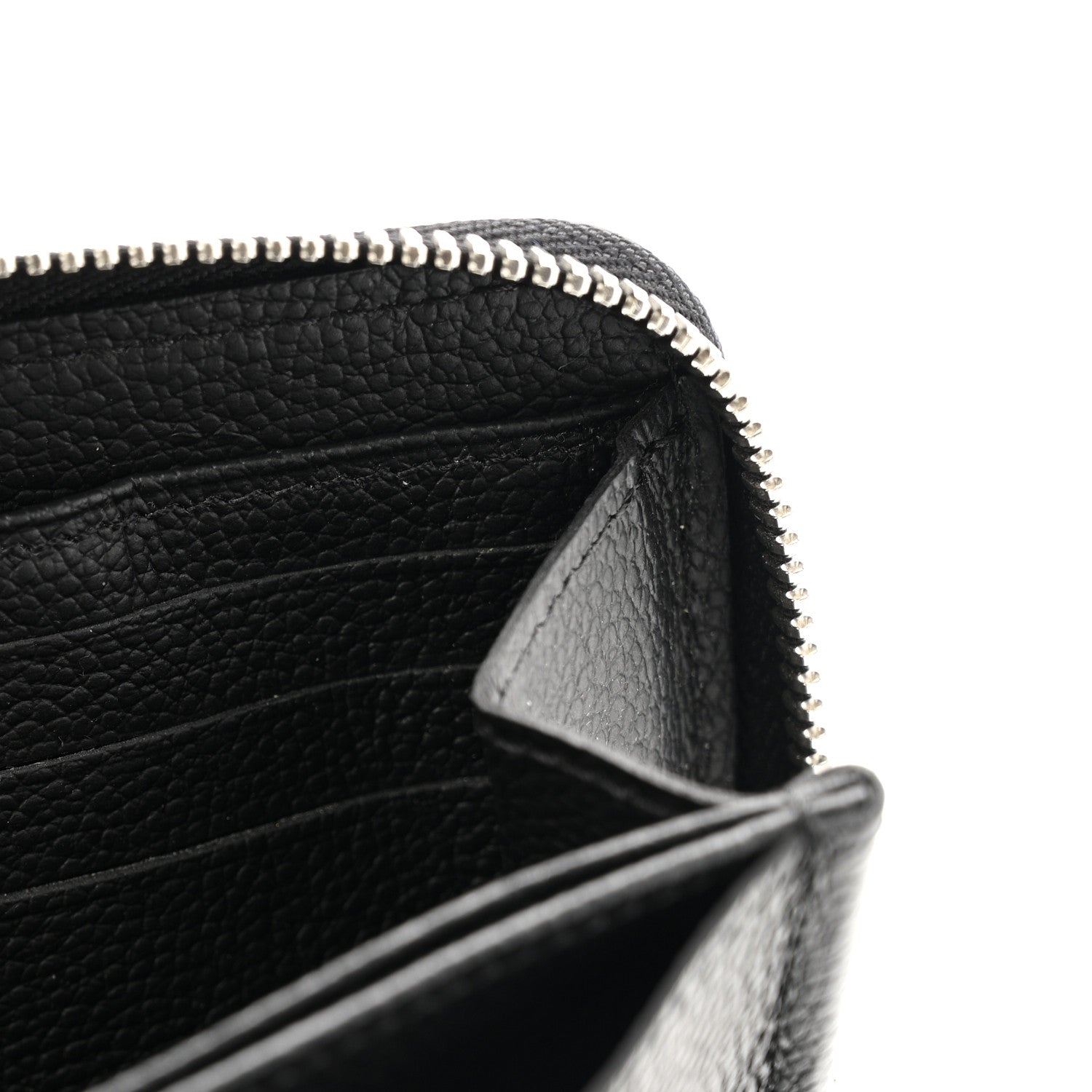 LV X YK Empreinte Zippy Wallet Black White