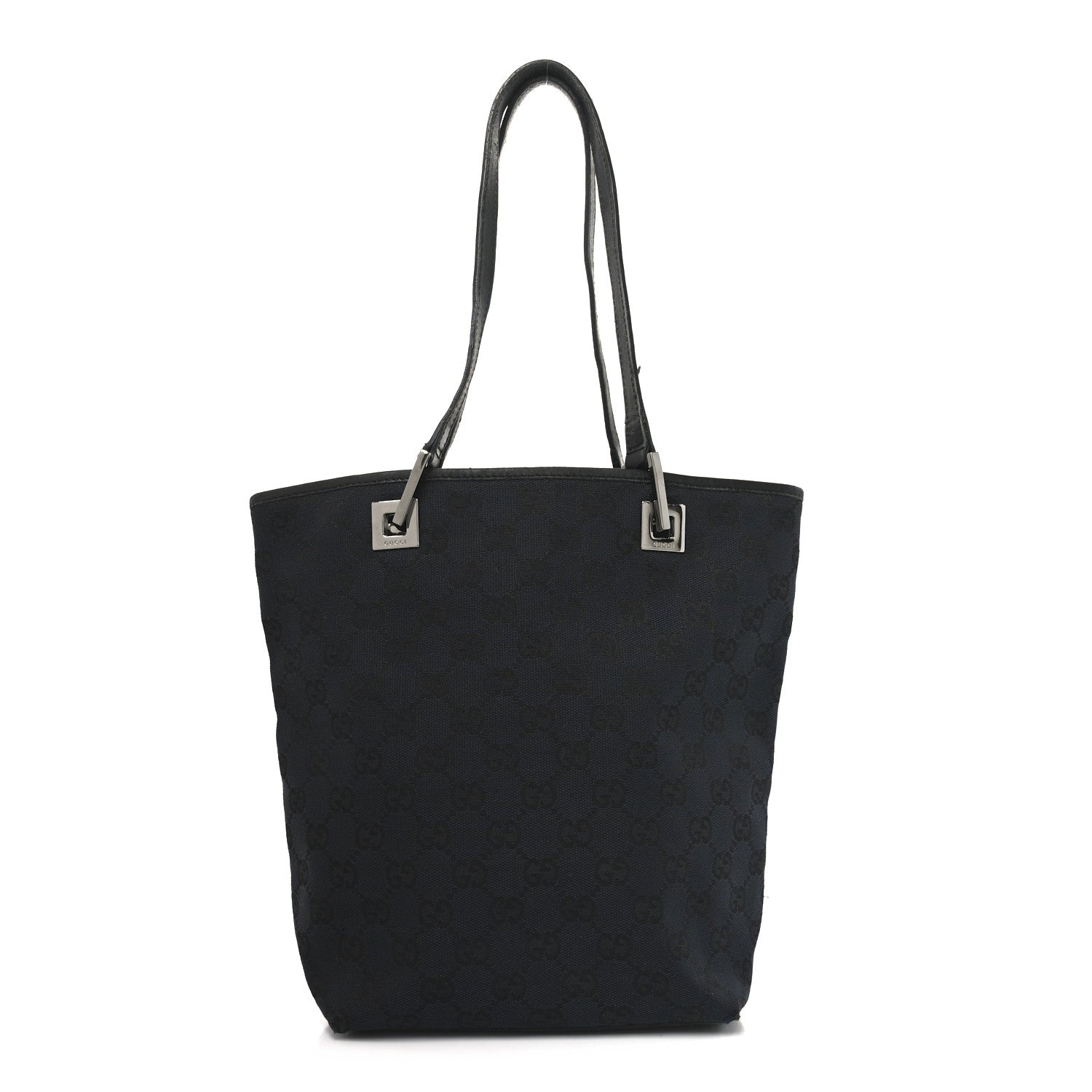 Monogram Small Bucket Tote Black