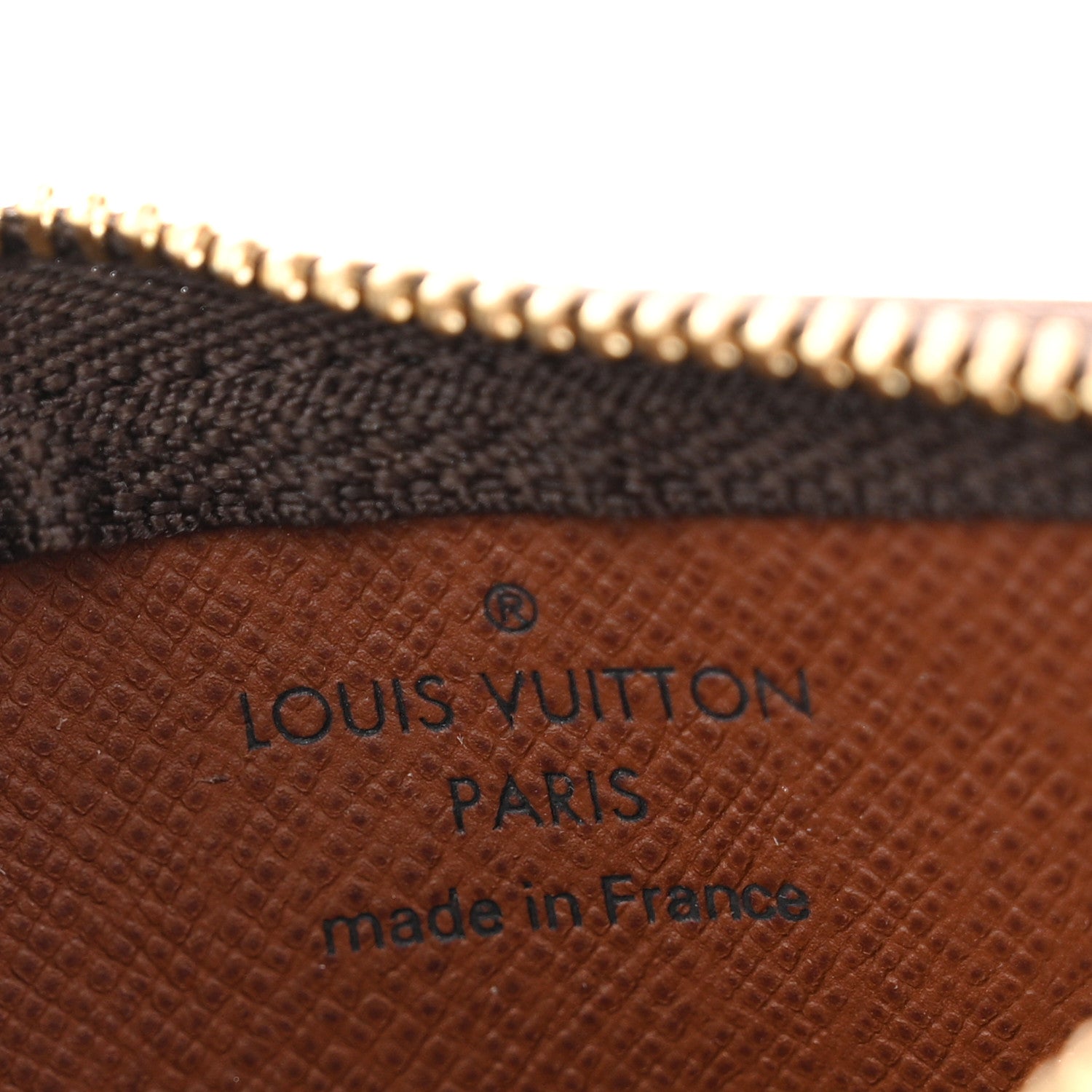 Monogram Key Pouch