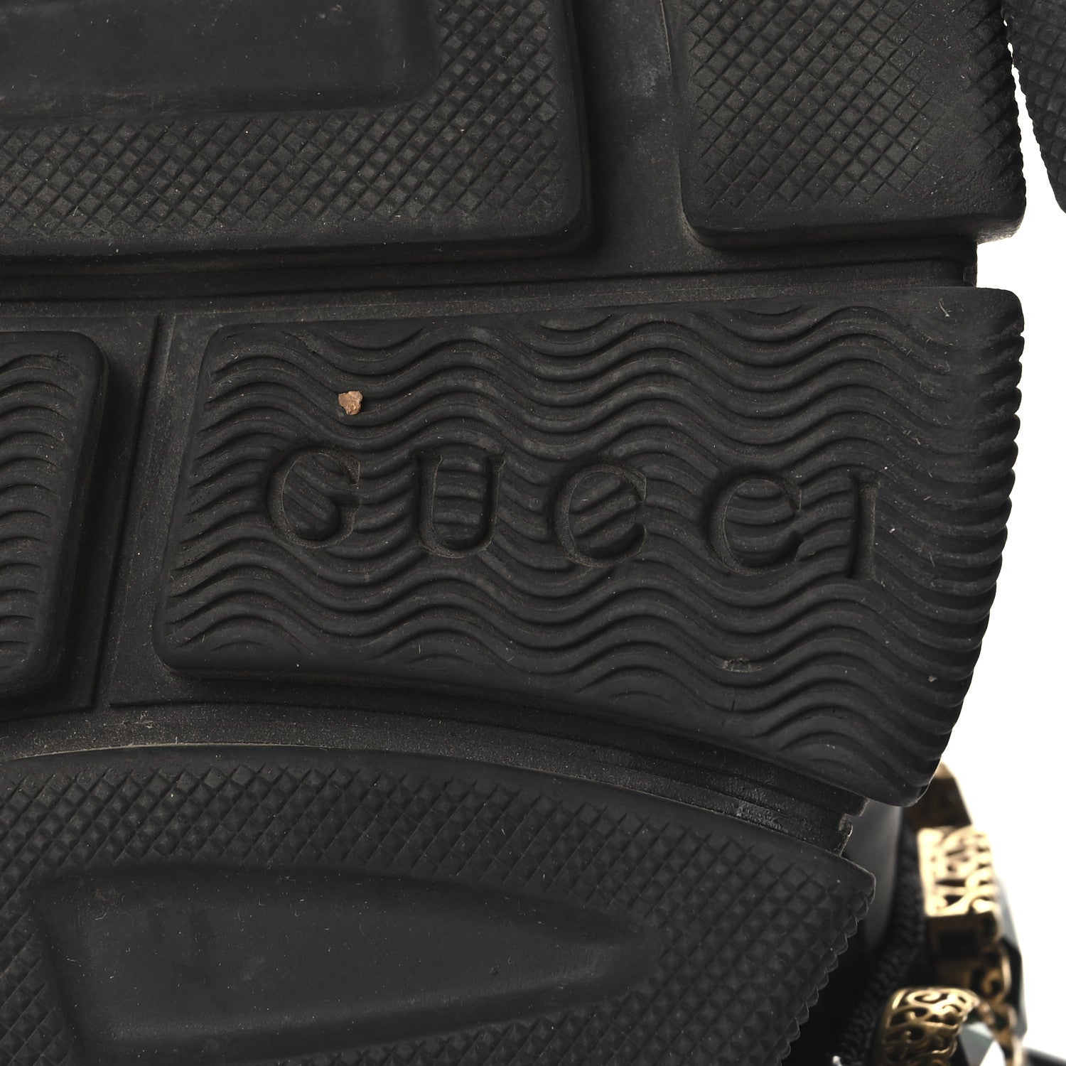 X SEGA Mesh Suede Calfskin Removable Crystals Womens Flashtrek Sneakers 35.5 Black Silver