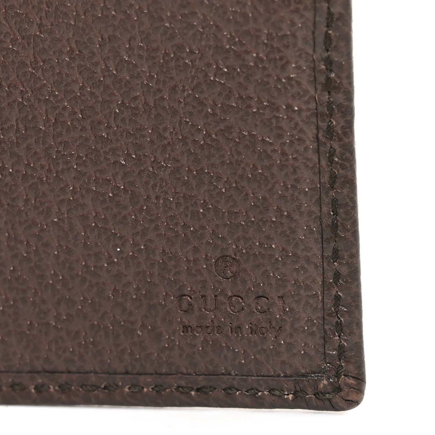 GG Supreme Monogram Web Mens Ophidia Bi-Fold Wallet Beige New Acero