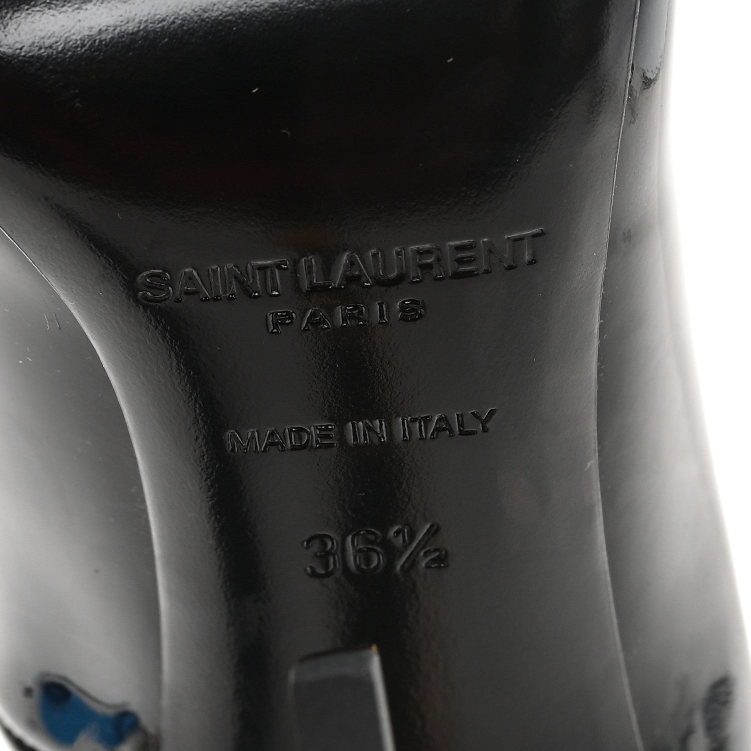 Patent Opyum 110 Pumps 36.5 Black Gold