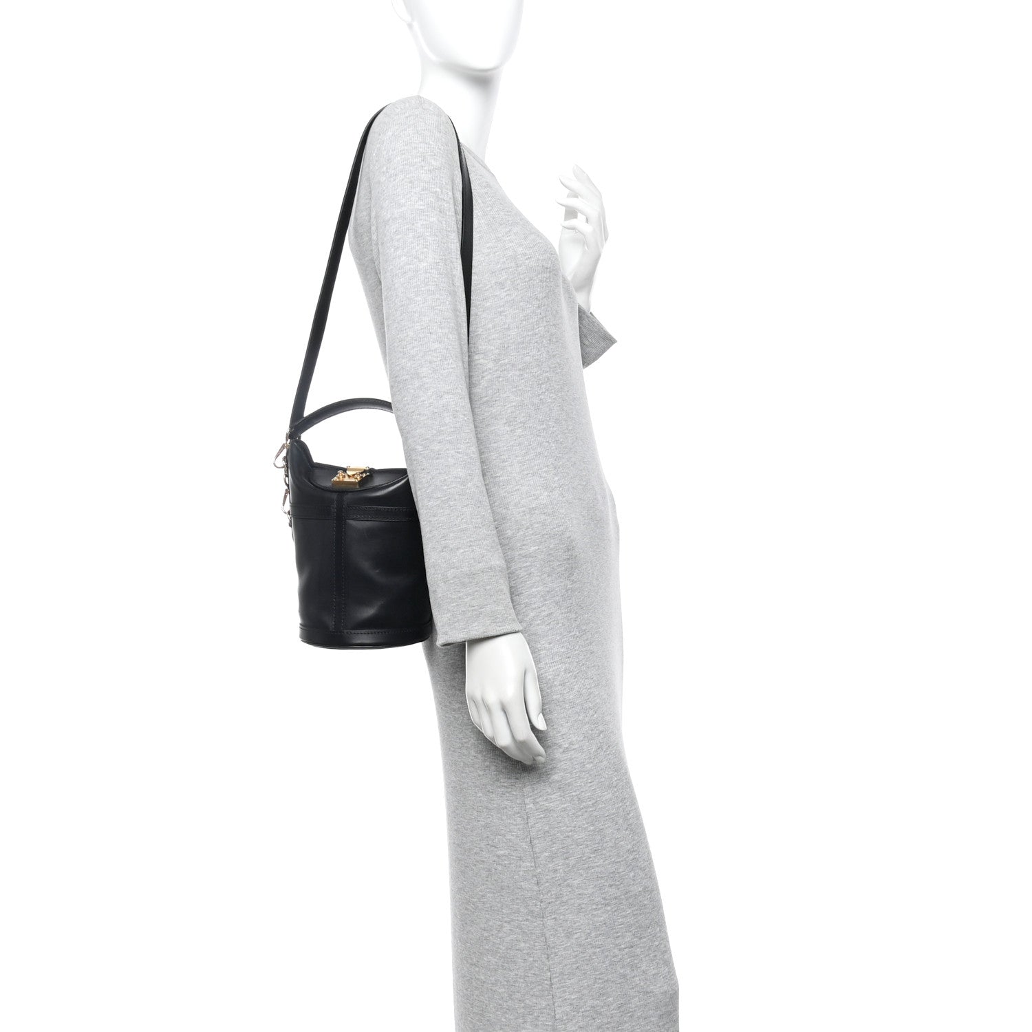 Calfskin Duffle Bag Black
