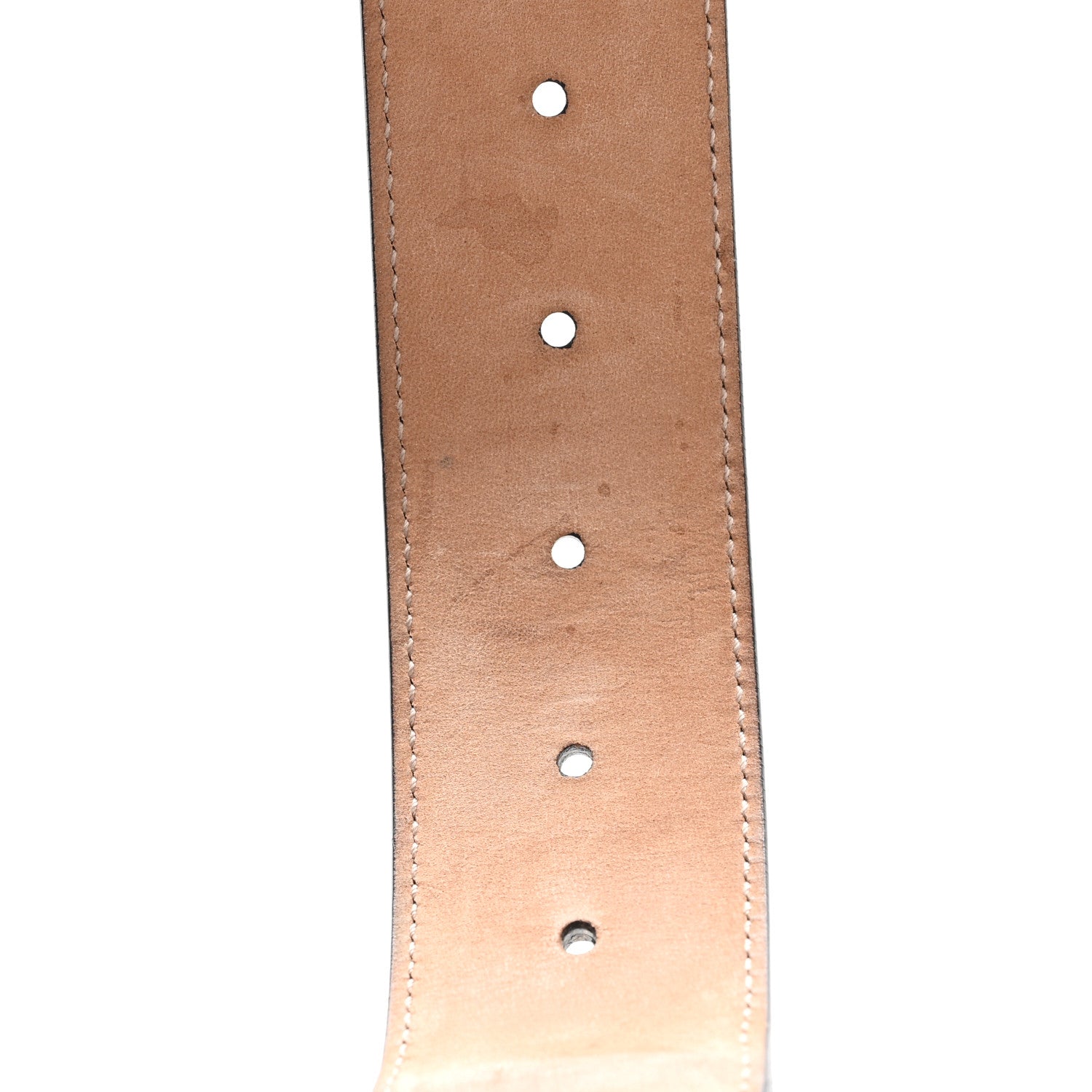 Nylon Calfskin Double G Web 40mm Belt 85 34 Green Red Black