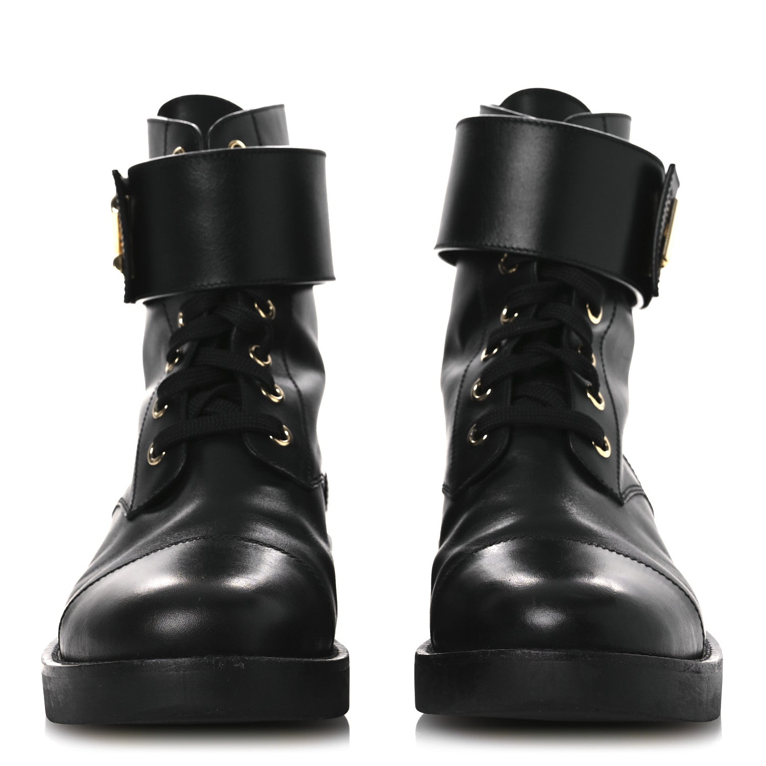 Calfskin Wonderland Ranger Boots 37.5 Black