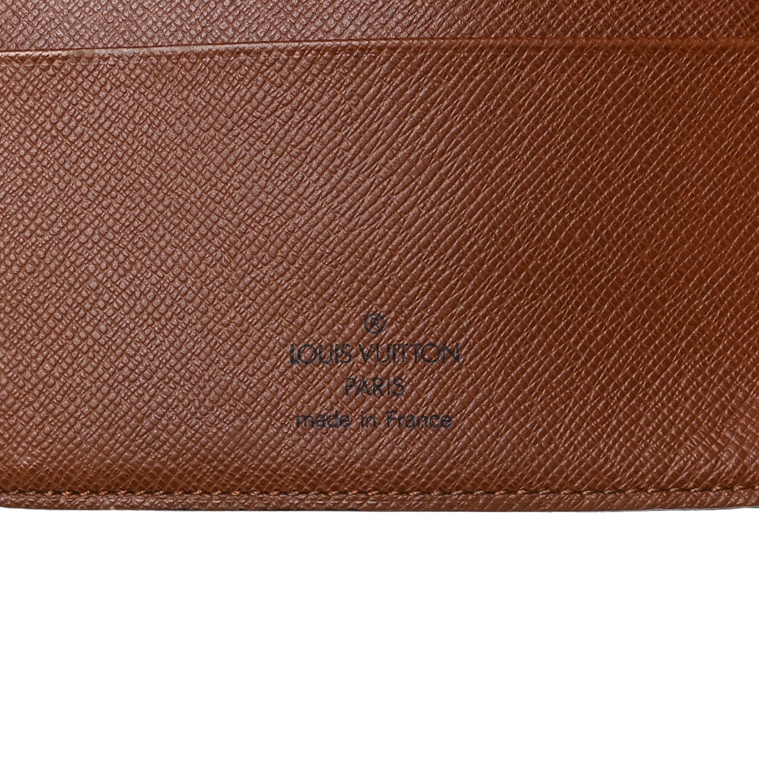 Monogram Medium Ring Agenda Cover