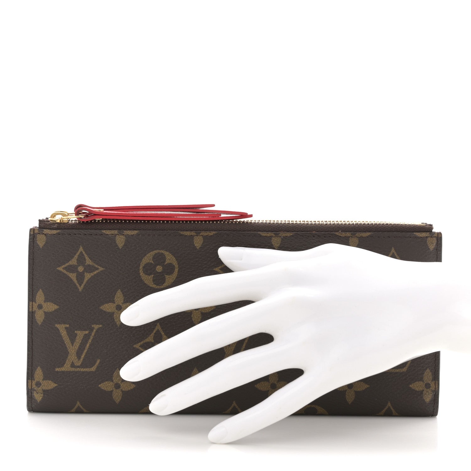 Monogram Adele Wallet Coquelicot