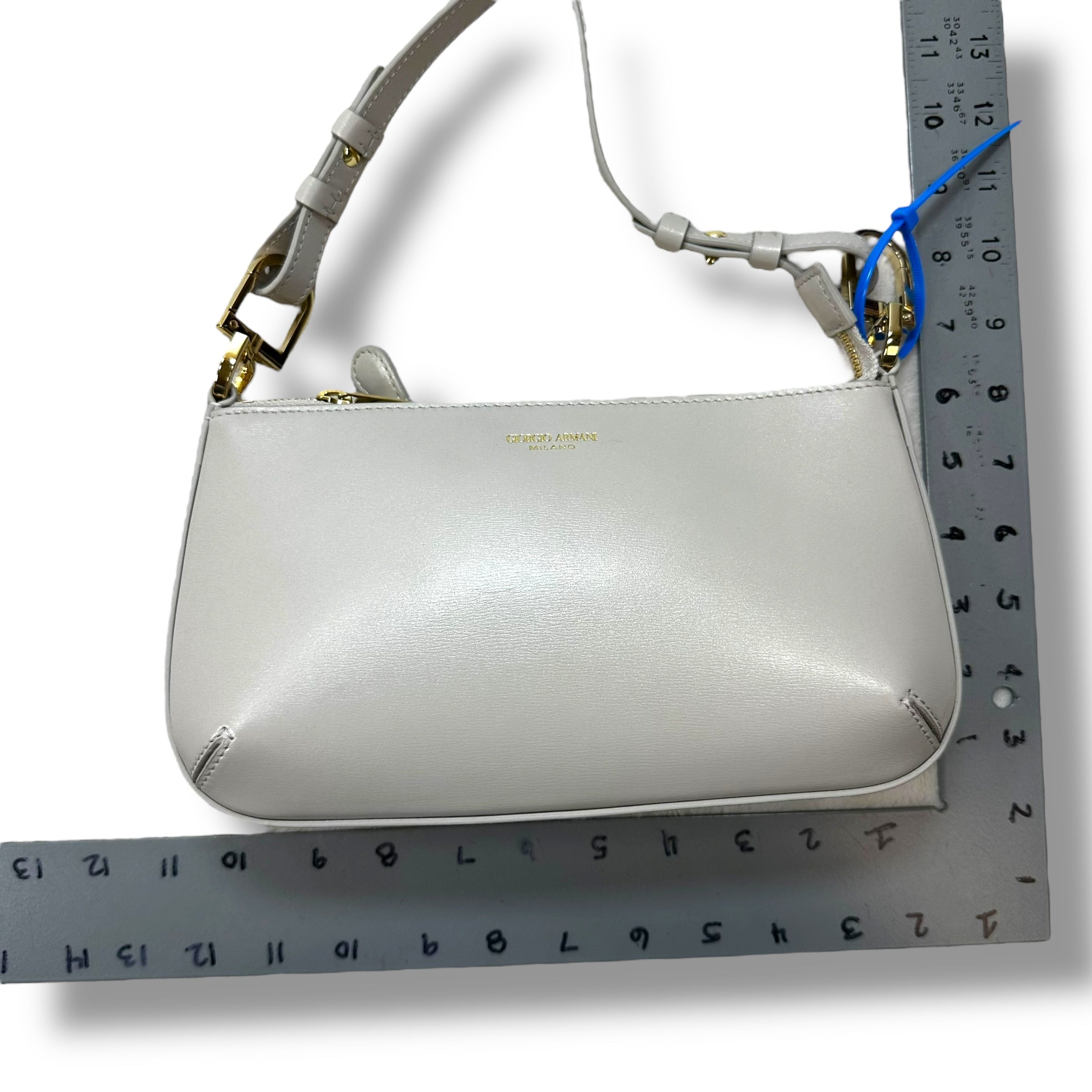 FINAL SALE Handbag Luxury Designer By Giorgio Armani, Size: Small