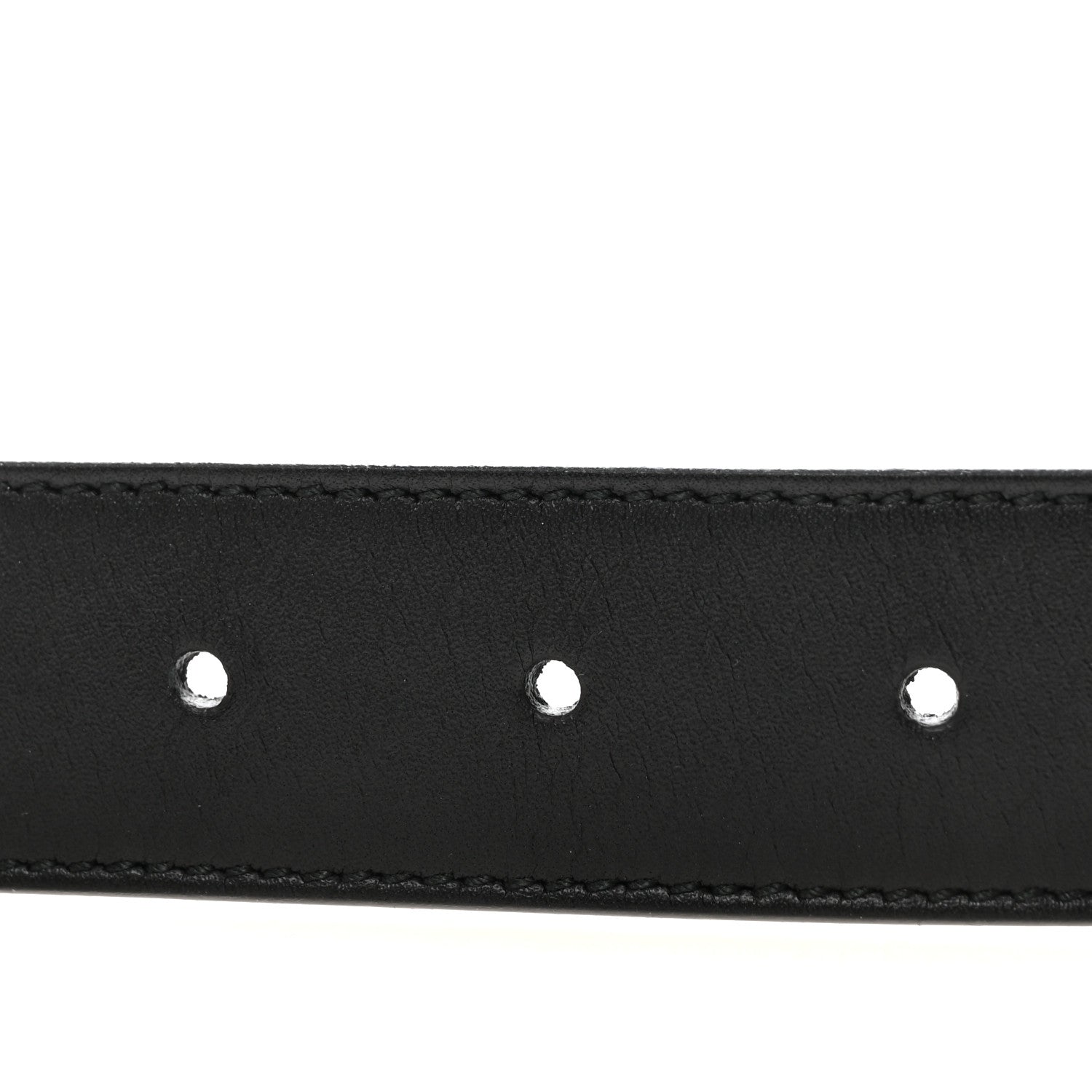Calfskin Double G 30mm Belt 80 32 Black