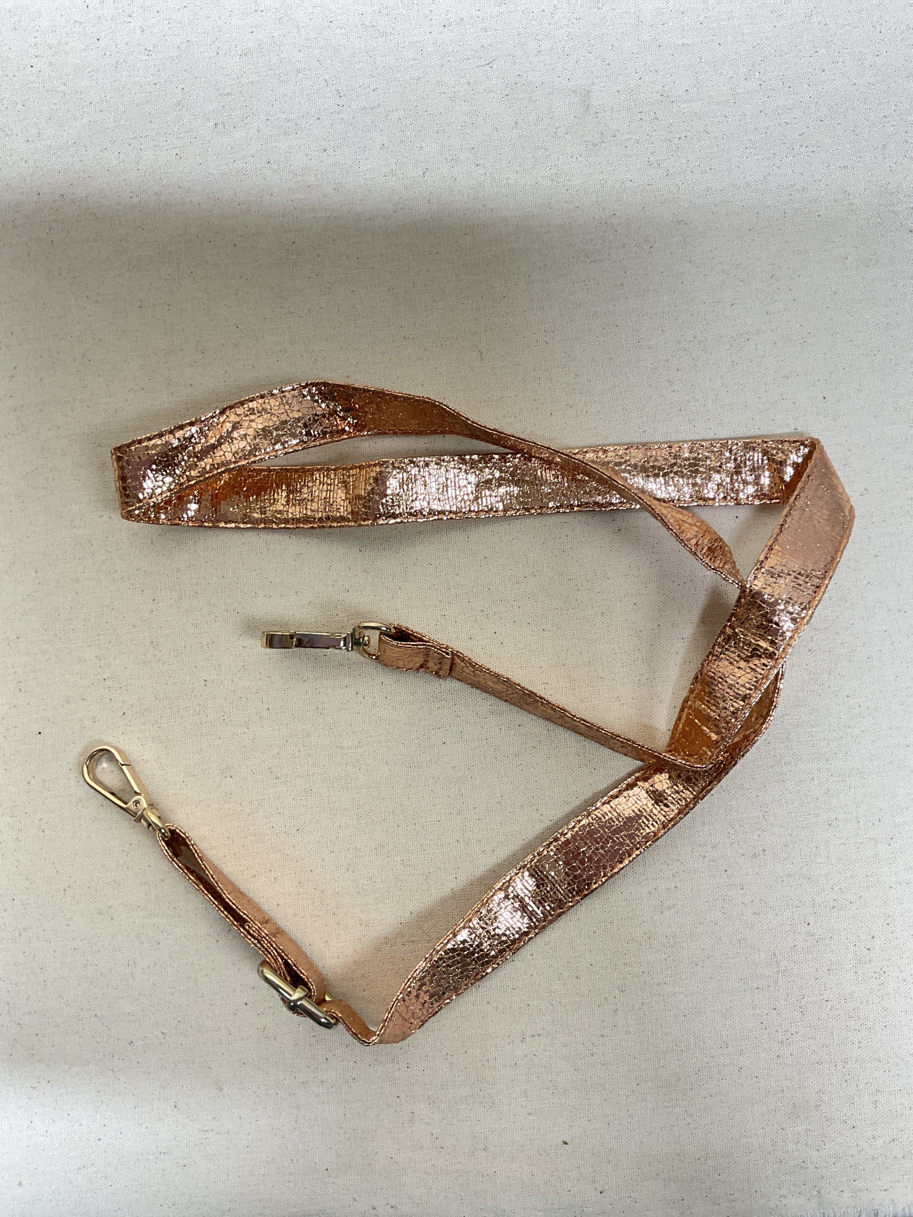 Handbag By Cmc In Rose Gold, Size:Medium