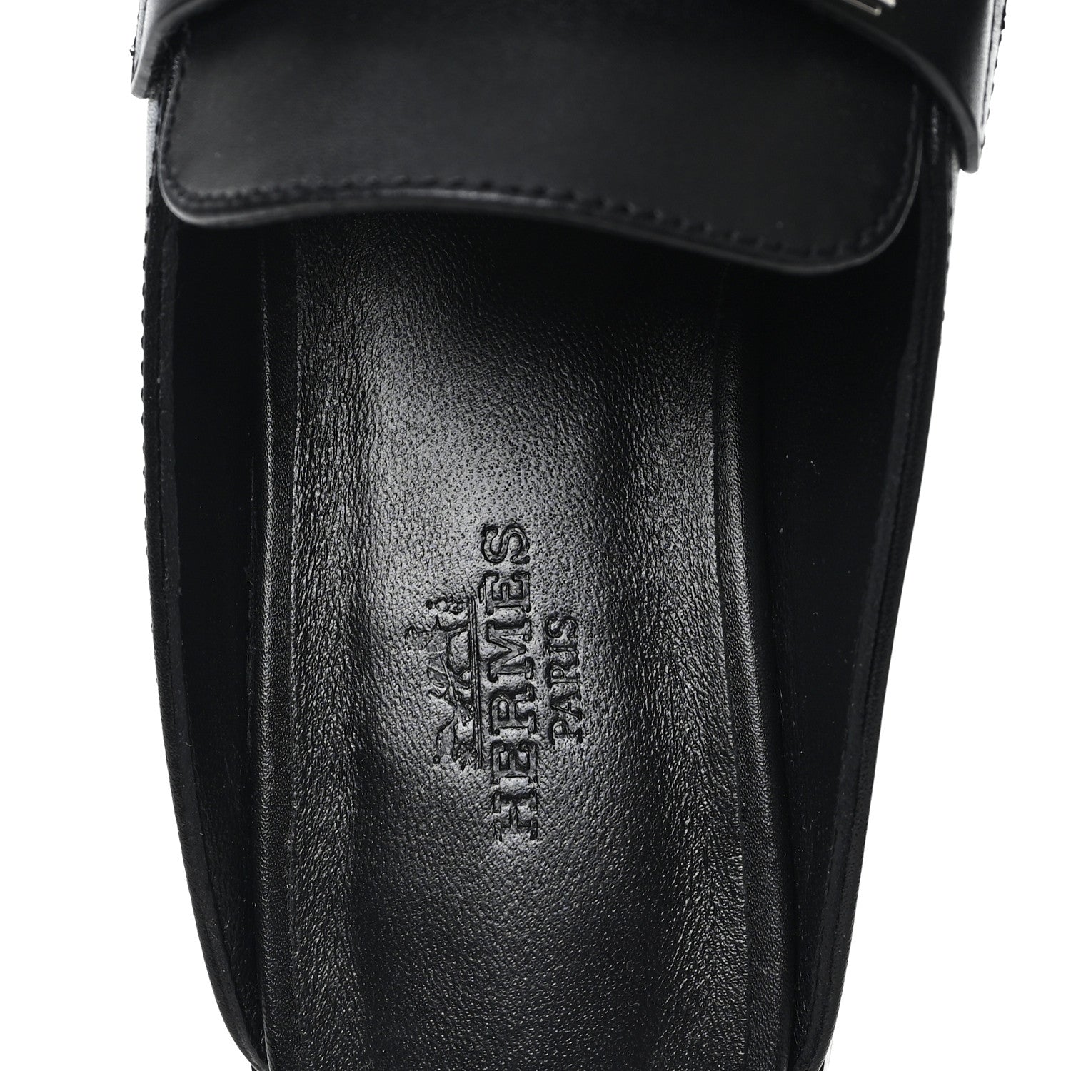 Calfskin Iota Mules 35 Black