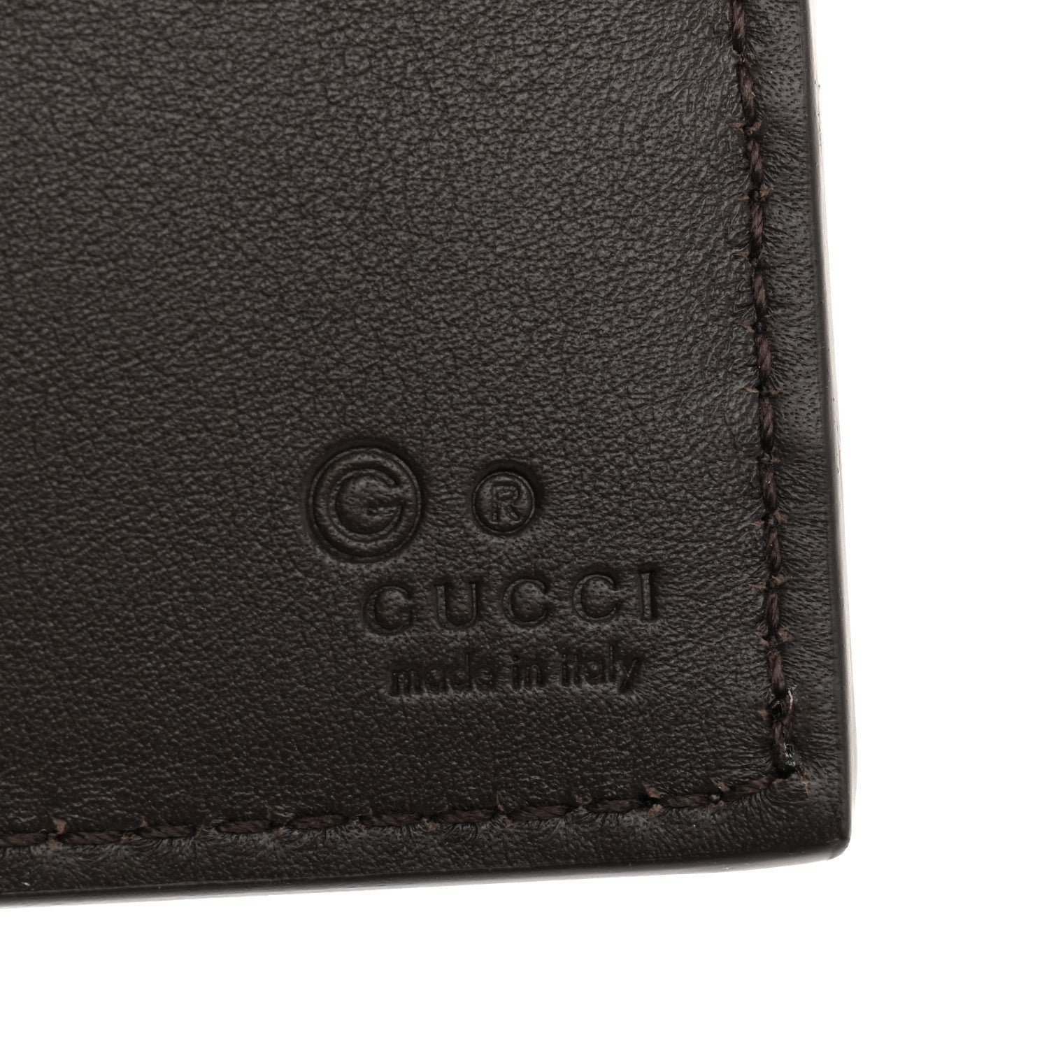 Micoguccissima Bi-Fold Wallet Brown