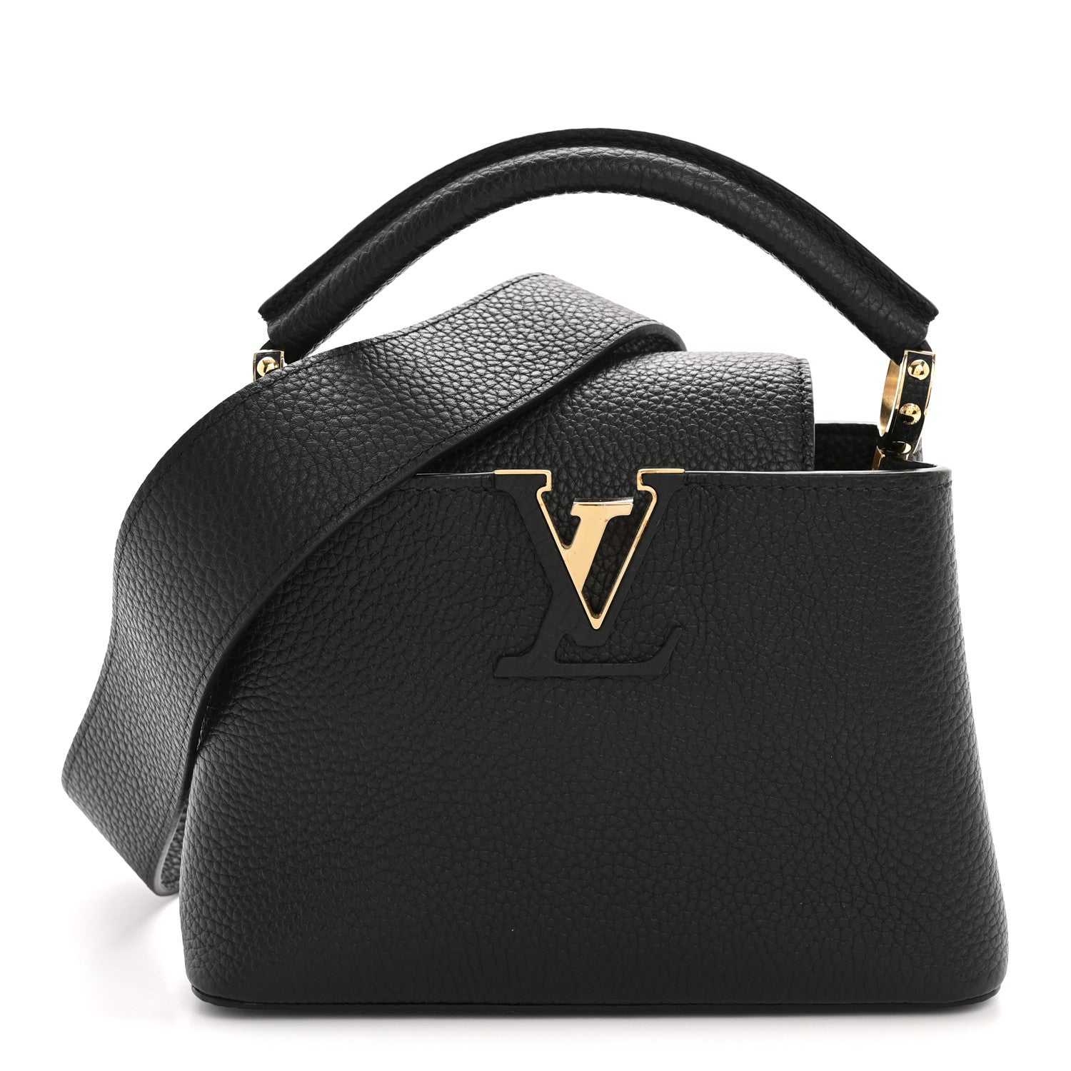 Taurillon Mini Capucines Black