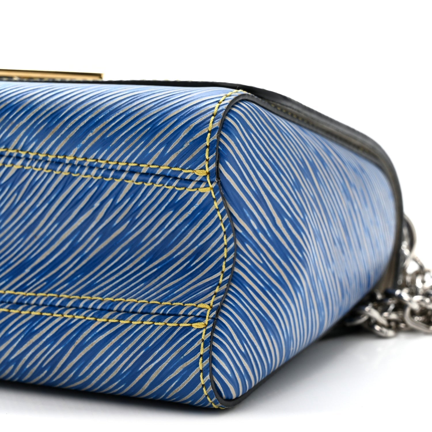 Epi Twist Shoulder Bag PM Denim Light