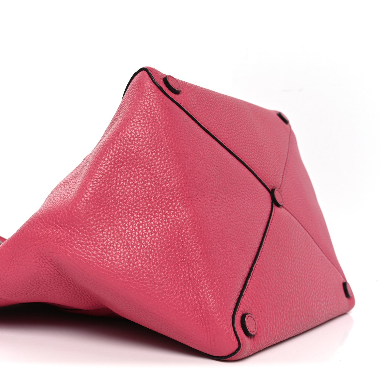 Vitello Daino Shopping Tote Peonia