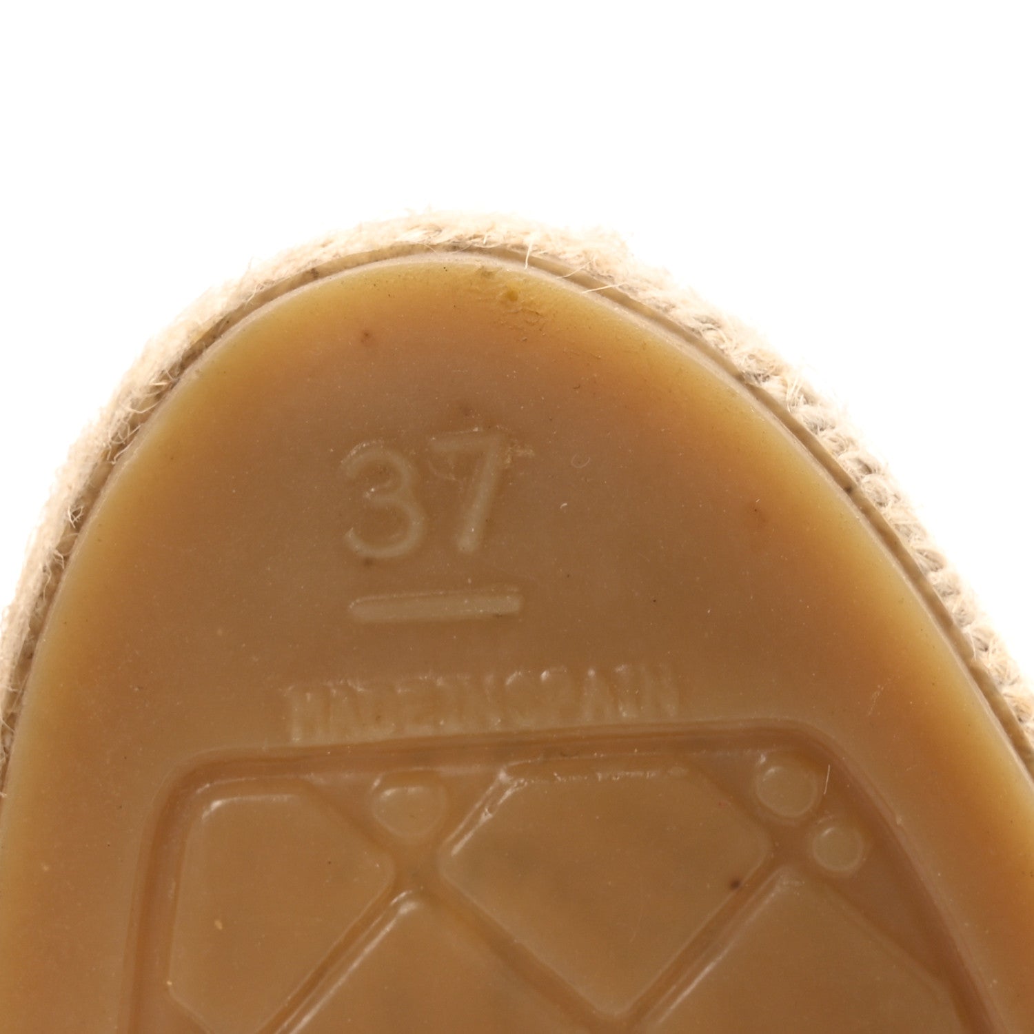 Lambskin CC Espadrilles 37 Black