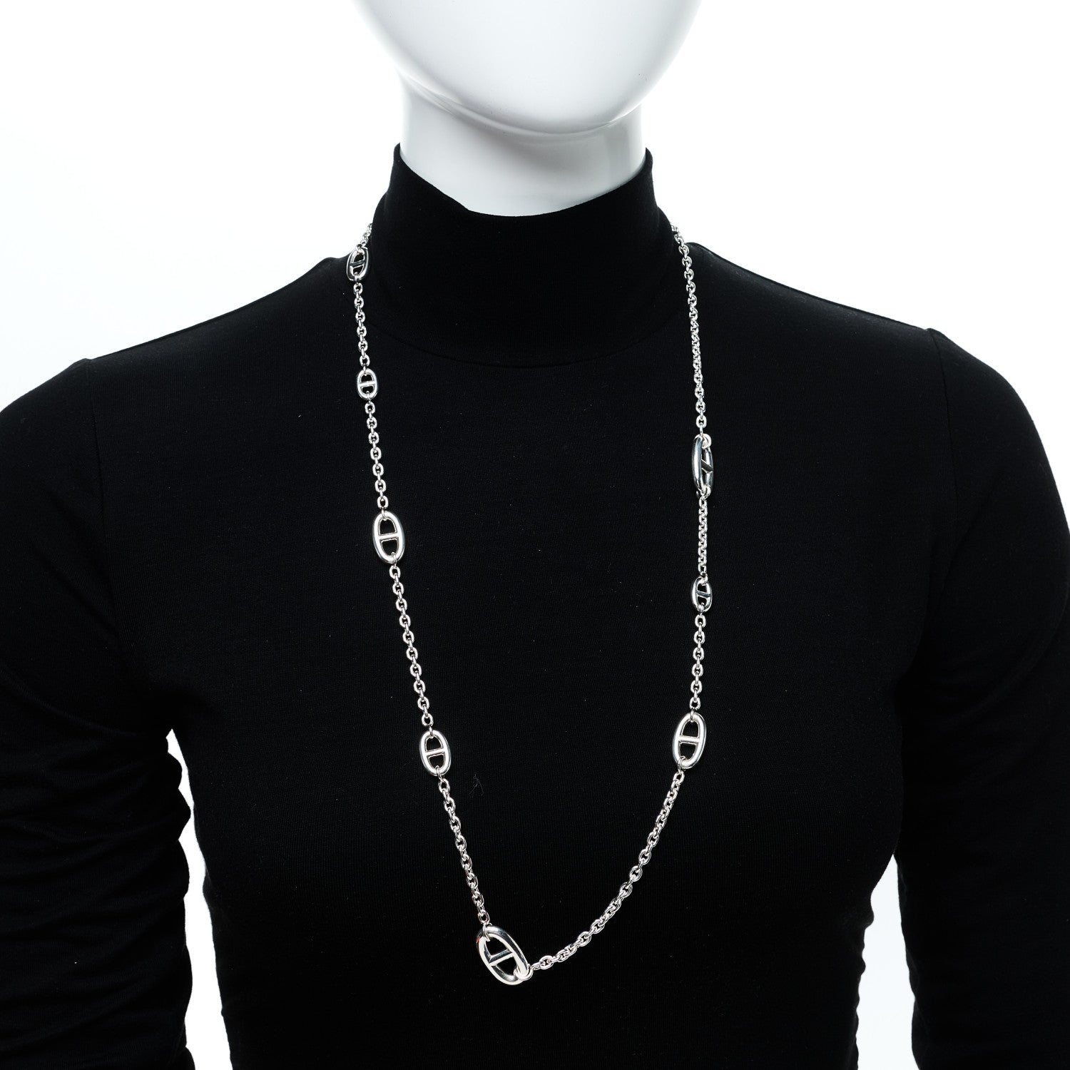 Sterling Silver Farandole Necklace 80
