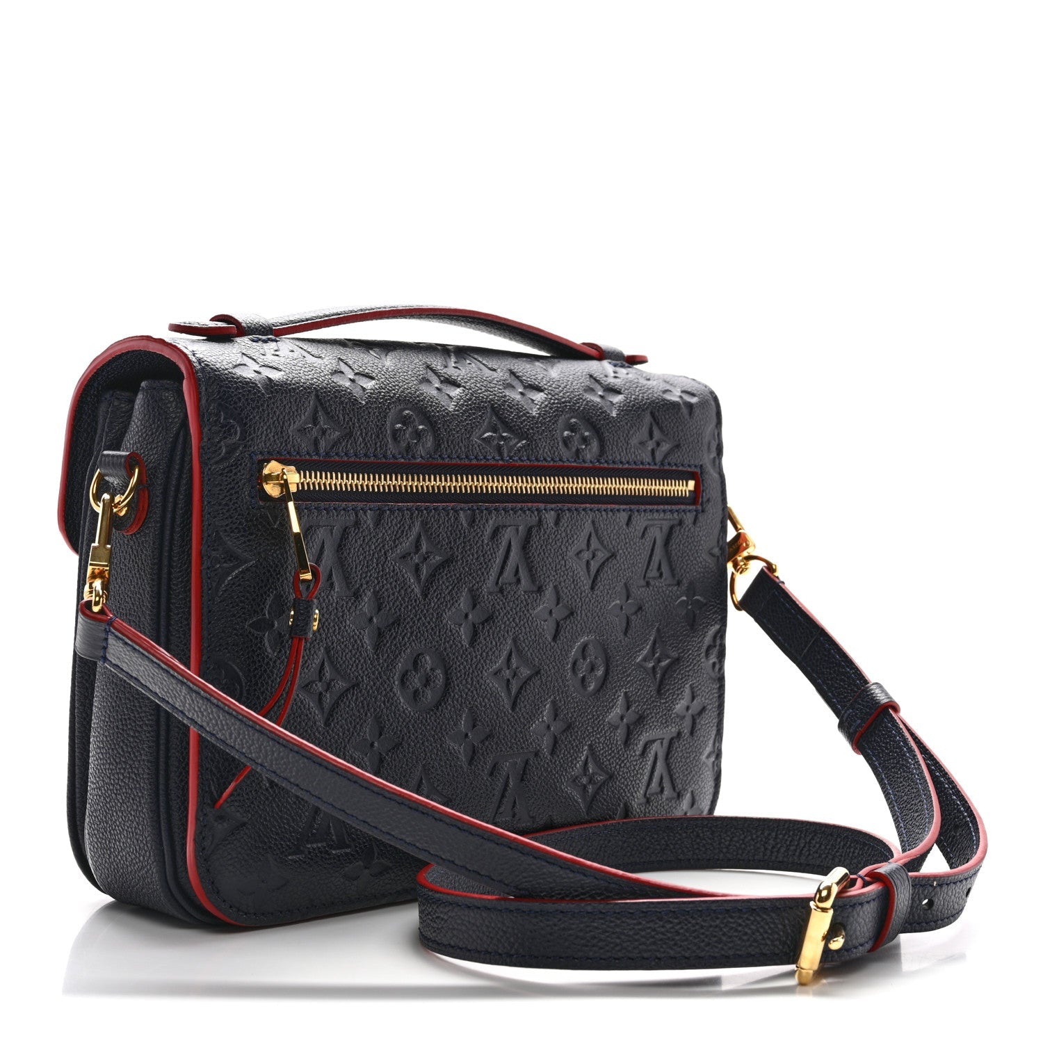 Empreinte Pochette Metis Marine Rouge