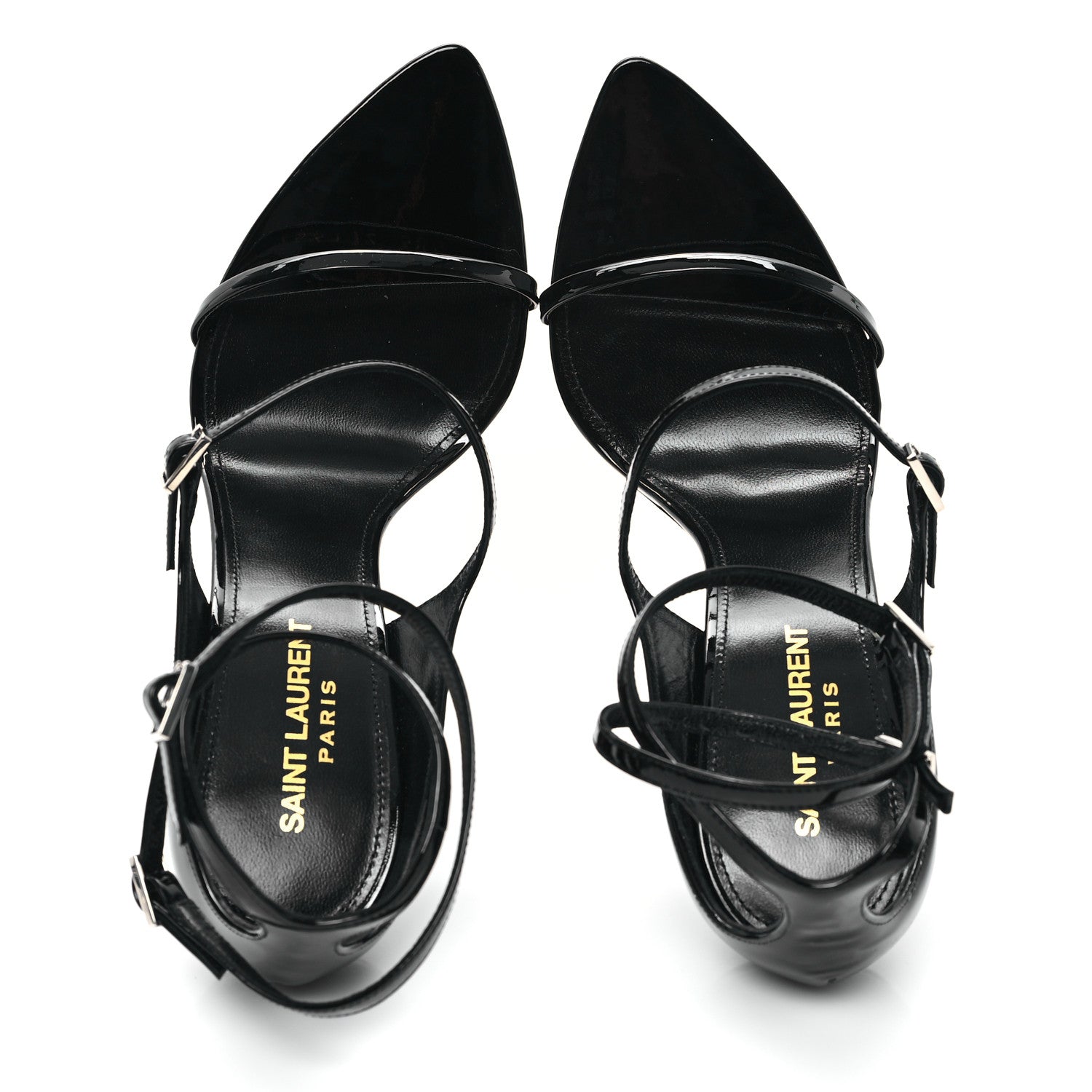Vernice Grupy Dita 110 Sandals 38.5 Black