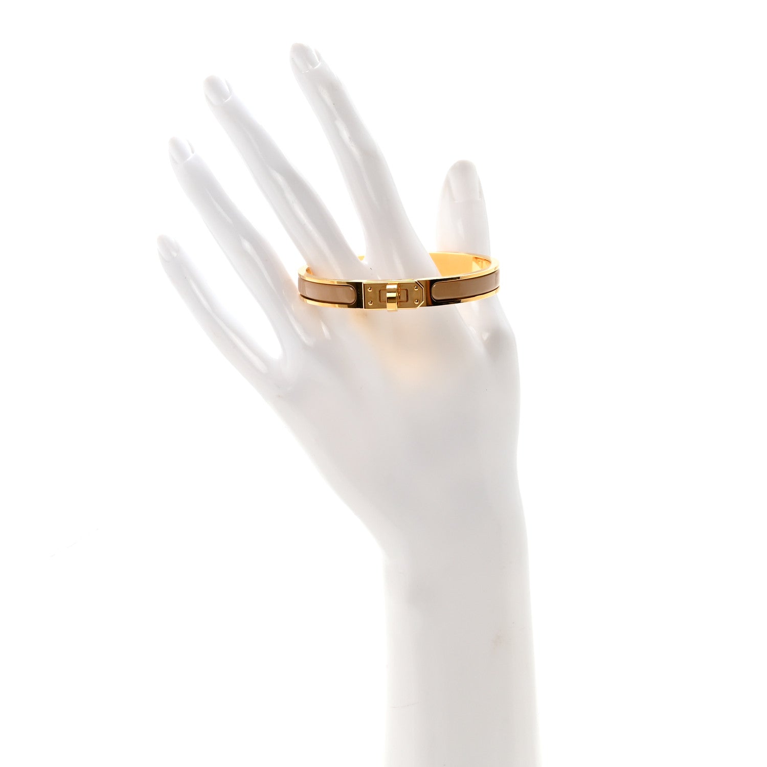 Enamel Mini Clic Kelly Bracelet PM Sable