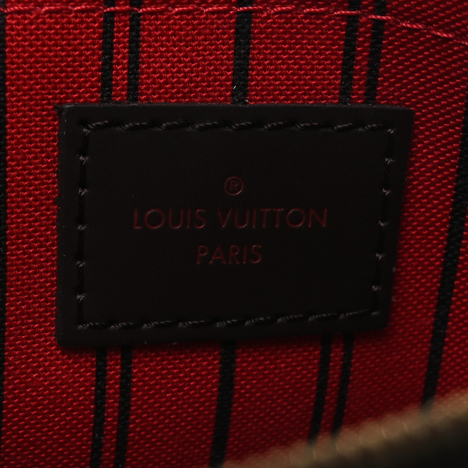 Damier Ebene Neverfull MM GM Pochette