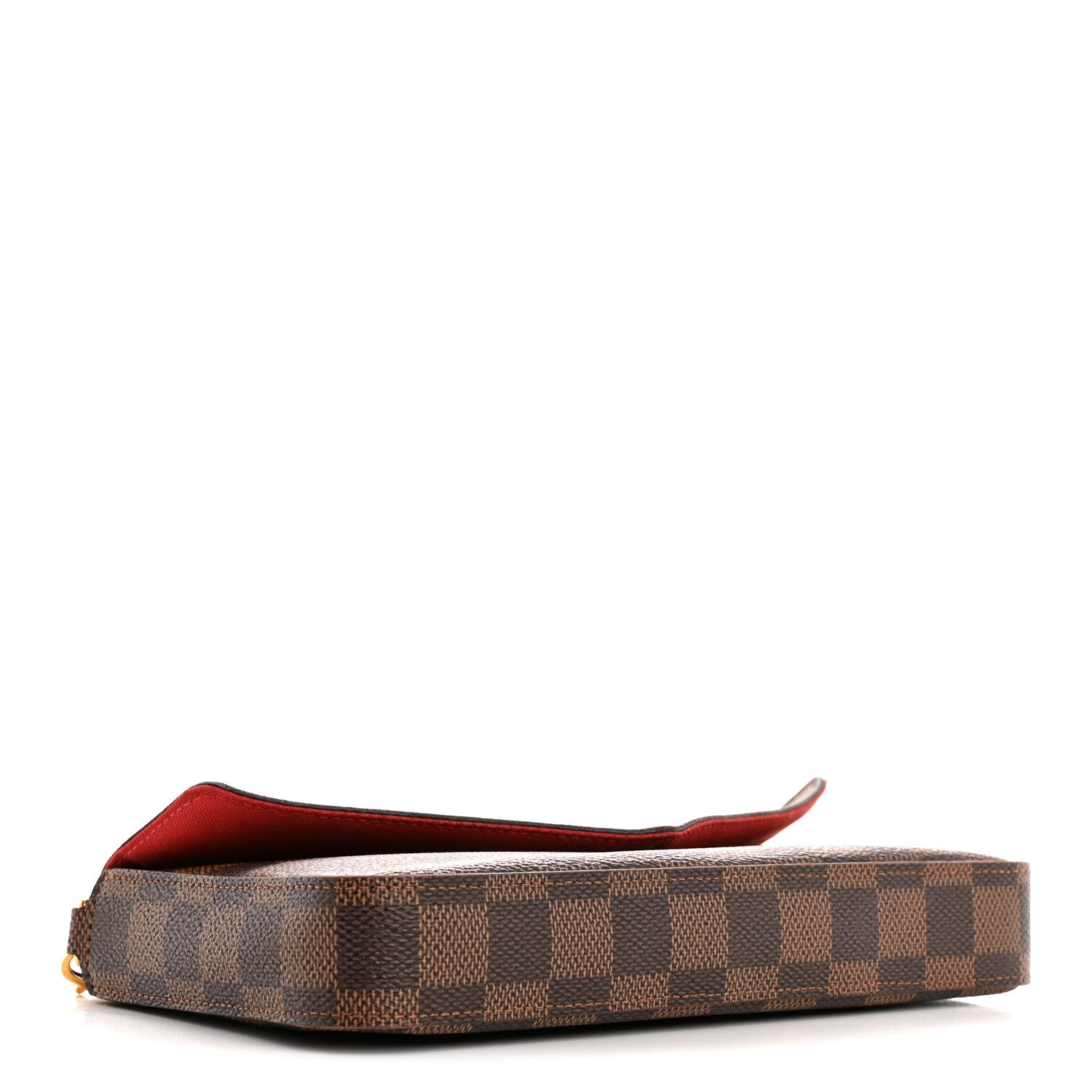 Damier Ebene Pochette Felicie Chain Wallet