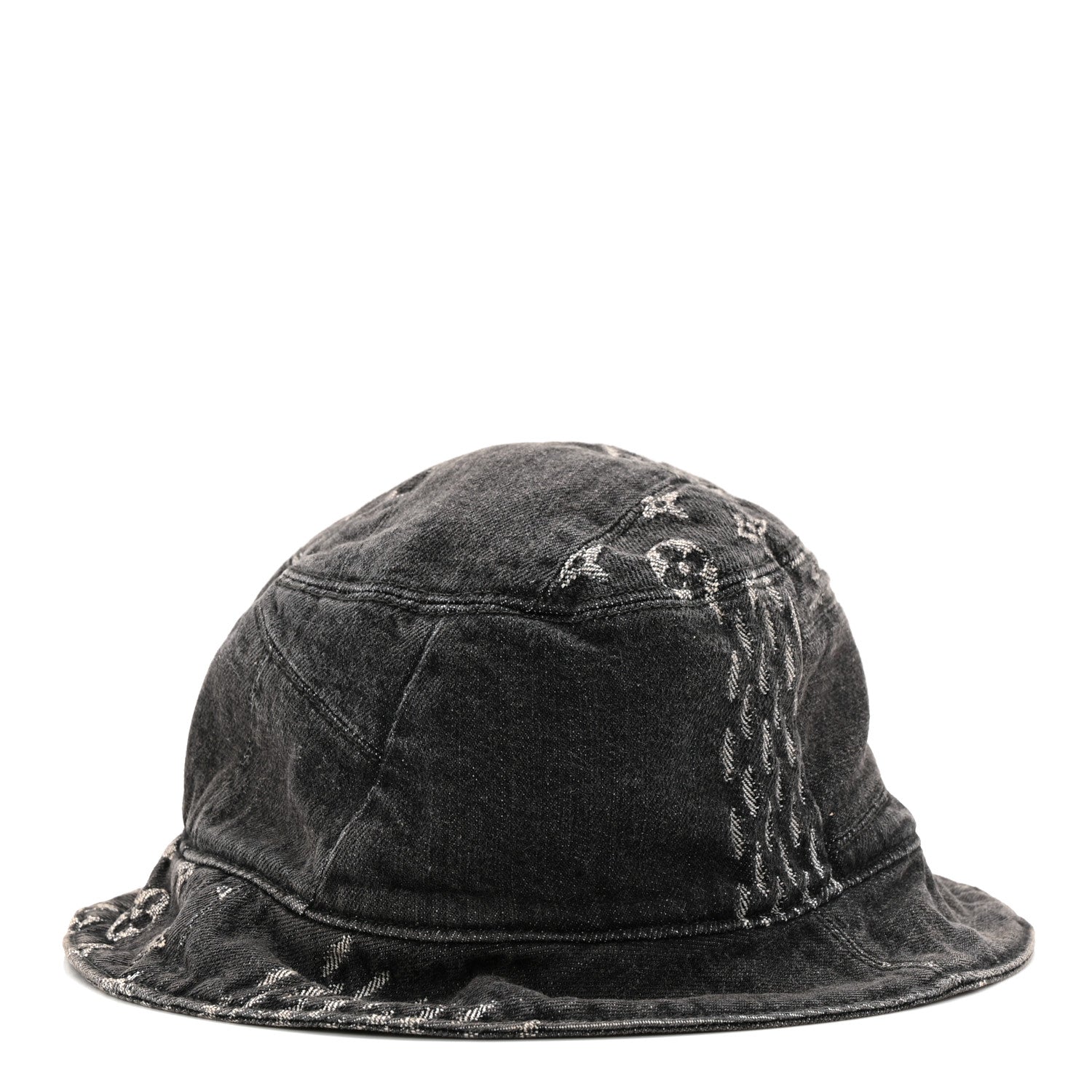 x NIGO Monogram Giant Denim Giant Damier Wave Sun Hat 60 Gray