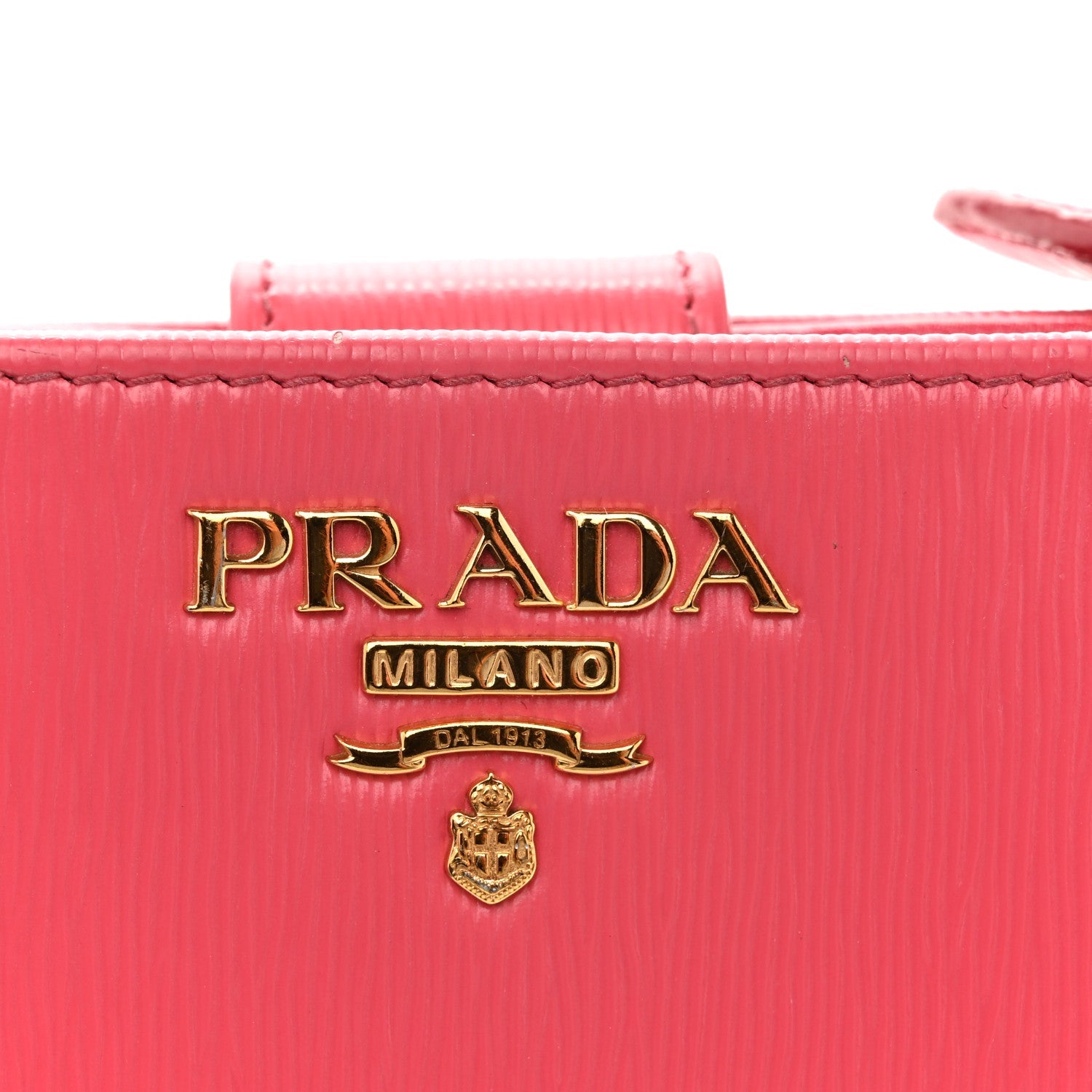 Vitello Move Metal Compact Wallet Peonia