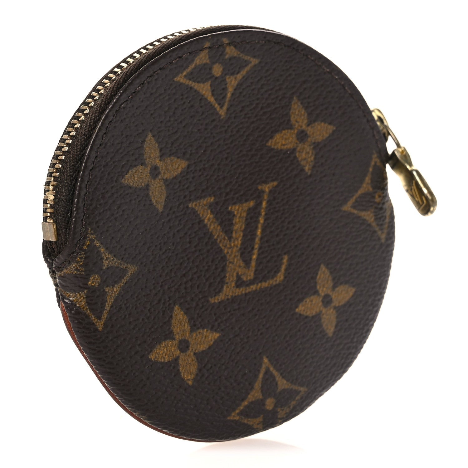 Monogram Round Coin Purse