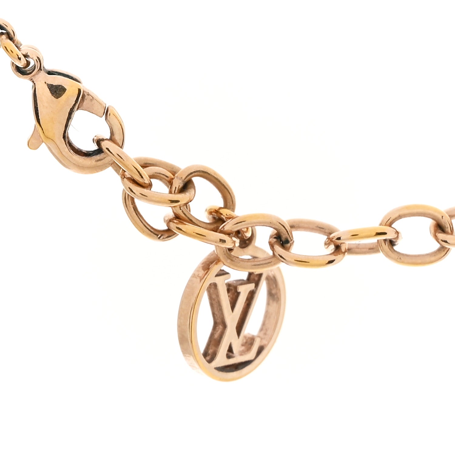 Essential V Necklace Rose Gold