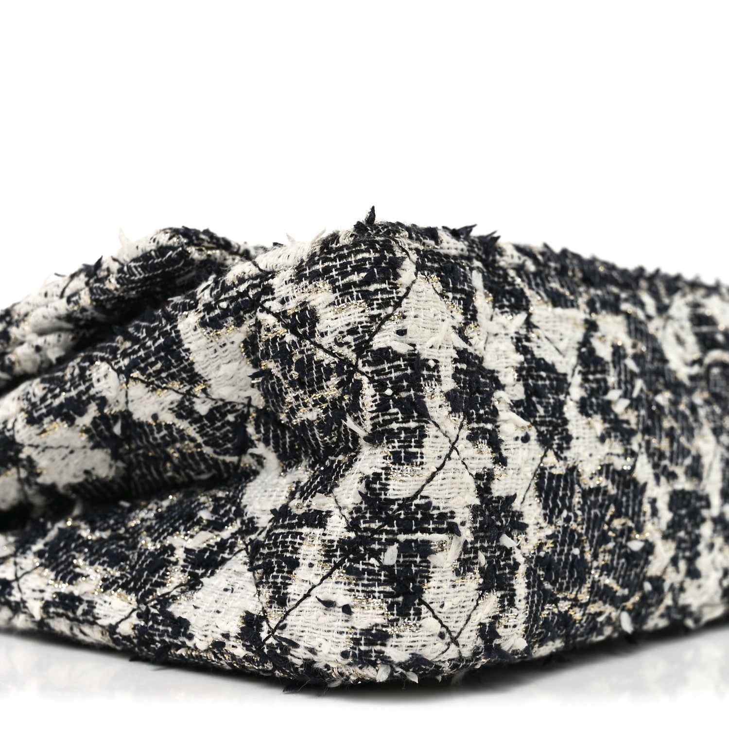 Tweed Camellia Quilted 2.55 Reissue 226 Flap Ecru