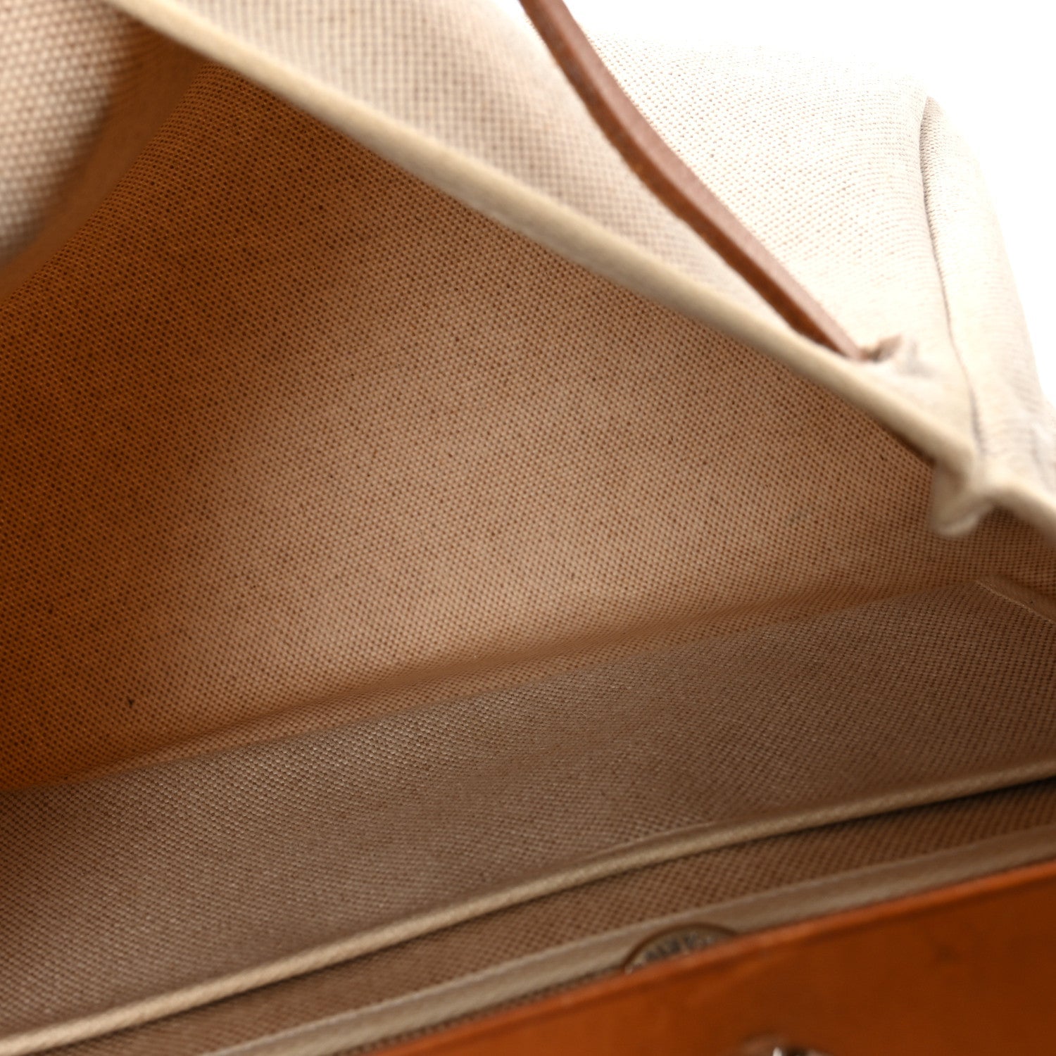 Toile Vache Calfskin Herbag PM 30 Black Natural