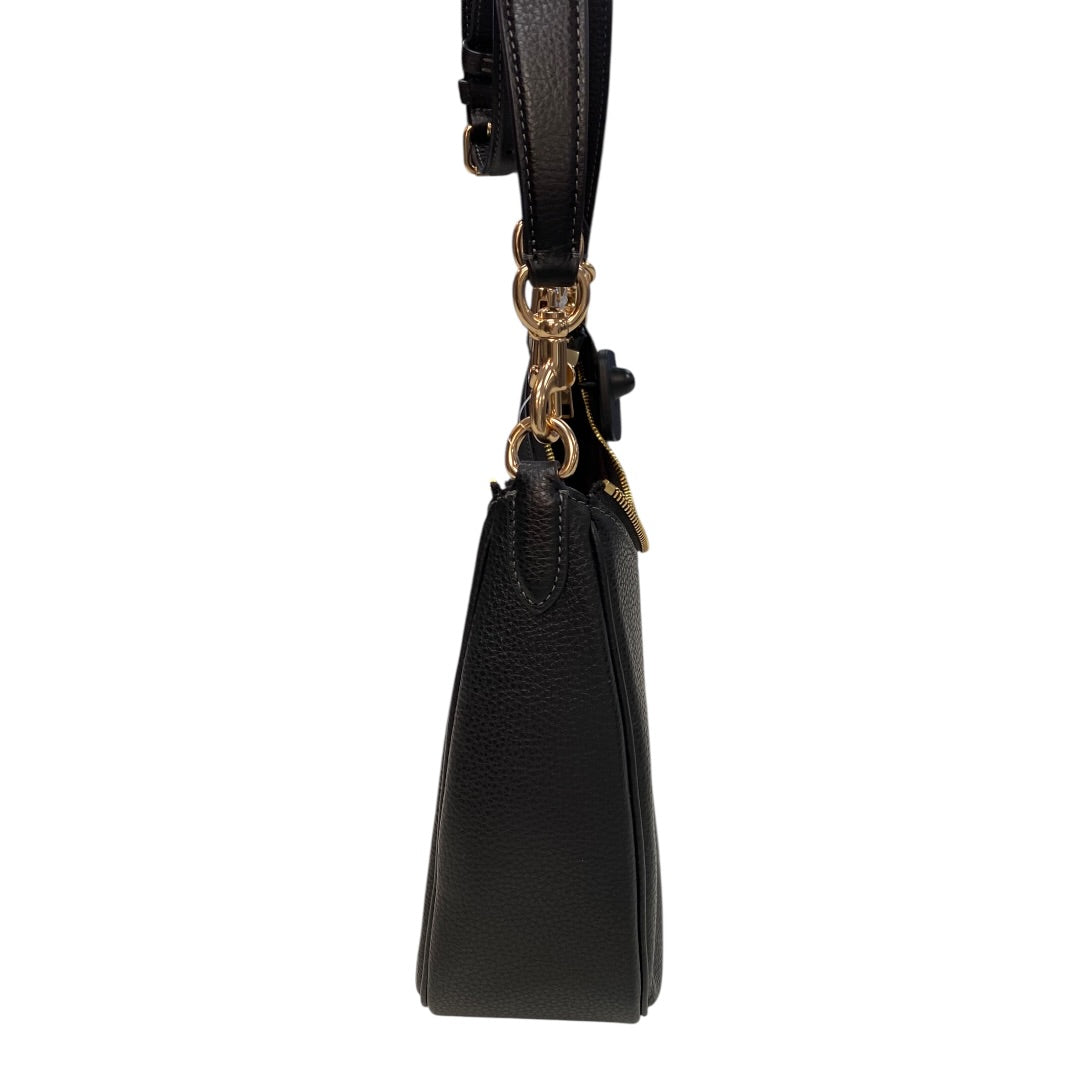 Handbag Designer By Coach In Black, Size:Medium