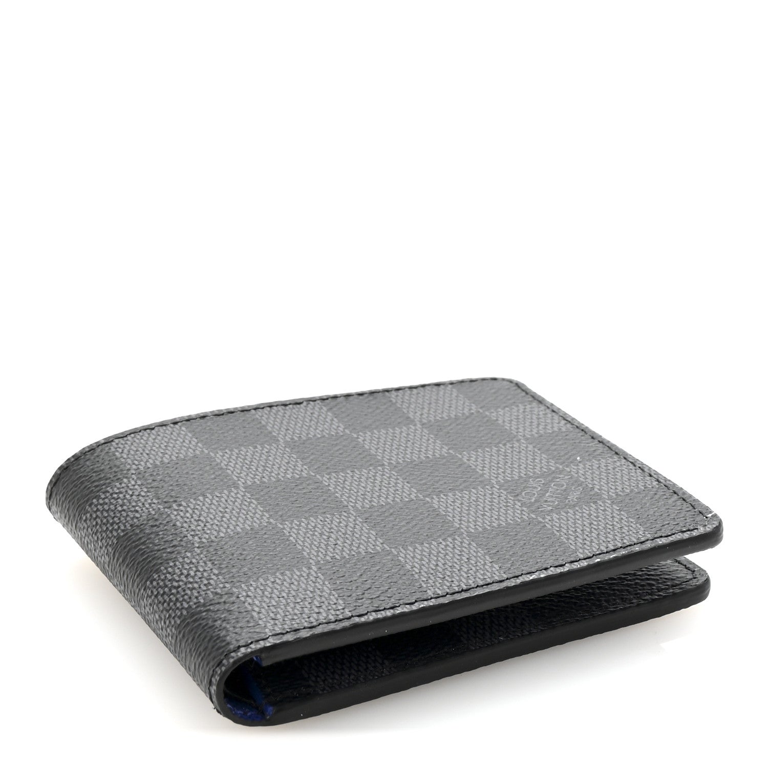 Damier Graphite Slender Wallet Blue