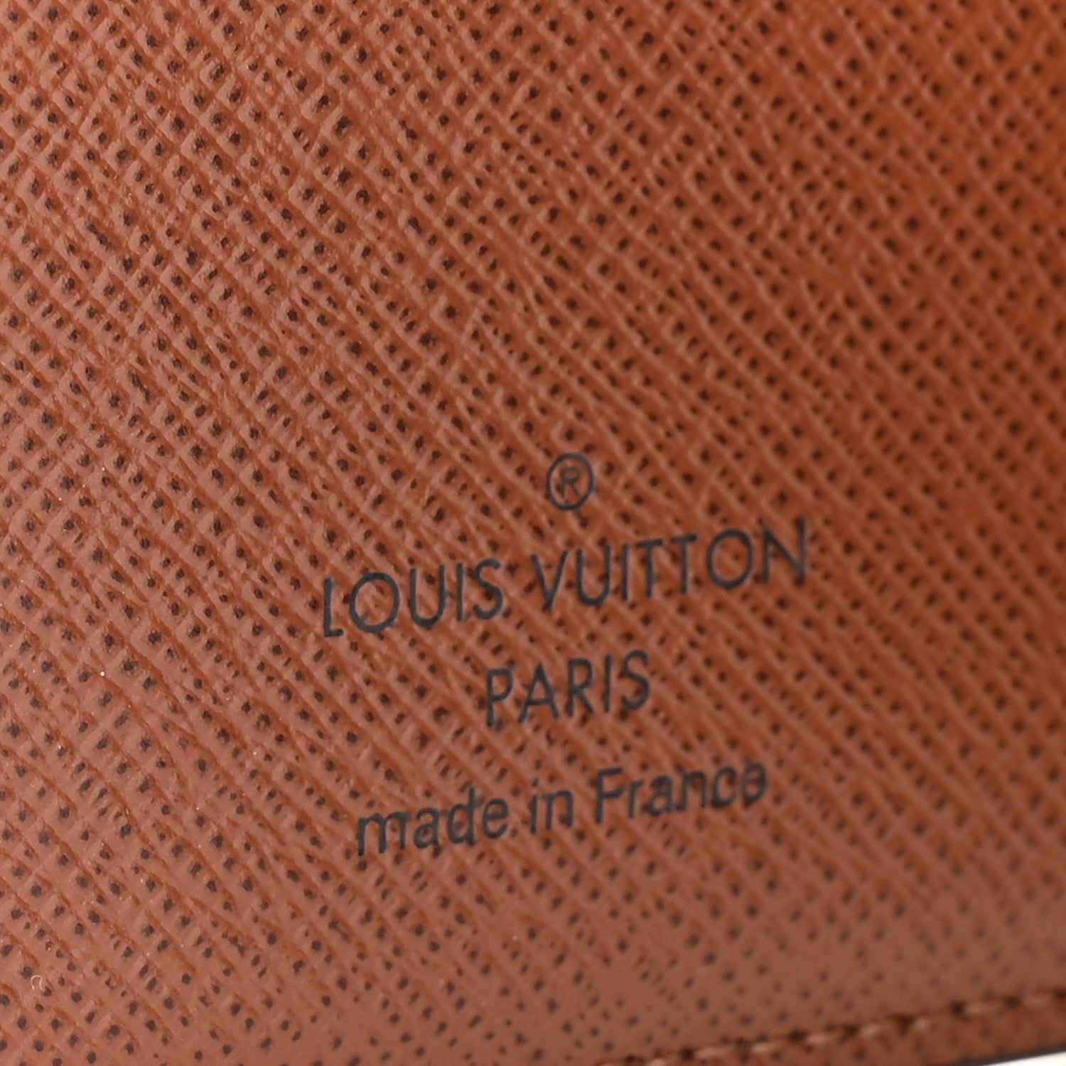 Monogram Pocket Agenda Cover