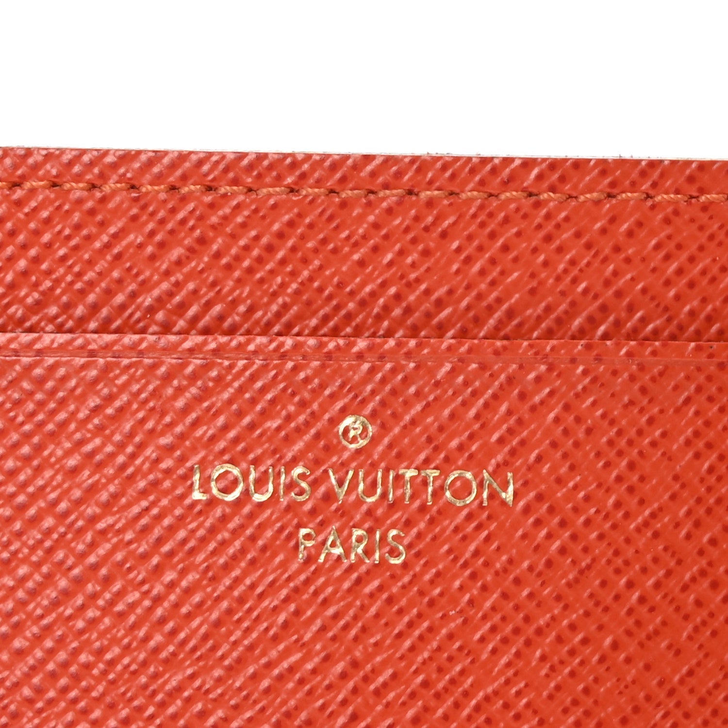 Calfskin Jeanne Wallet Insert Piment