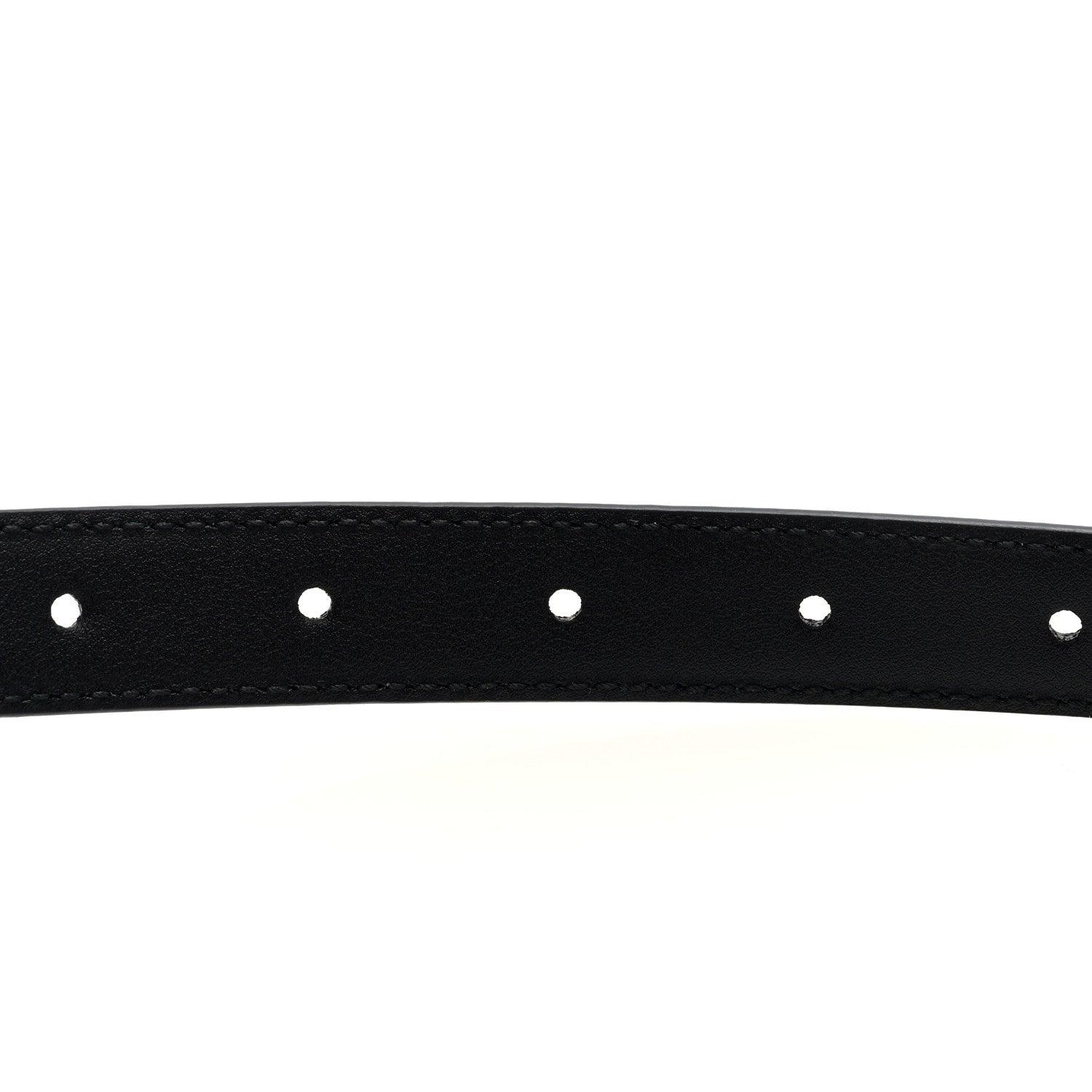Piuma Calfskin Jumbo GG Milano 30mm Belt 80 32 Black