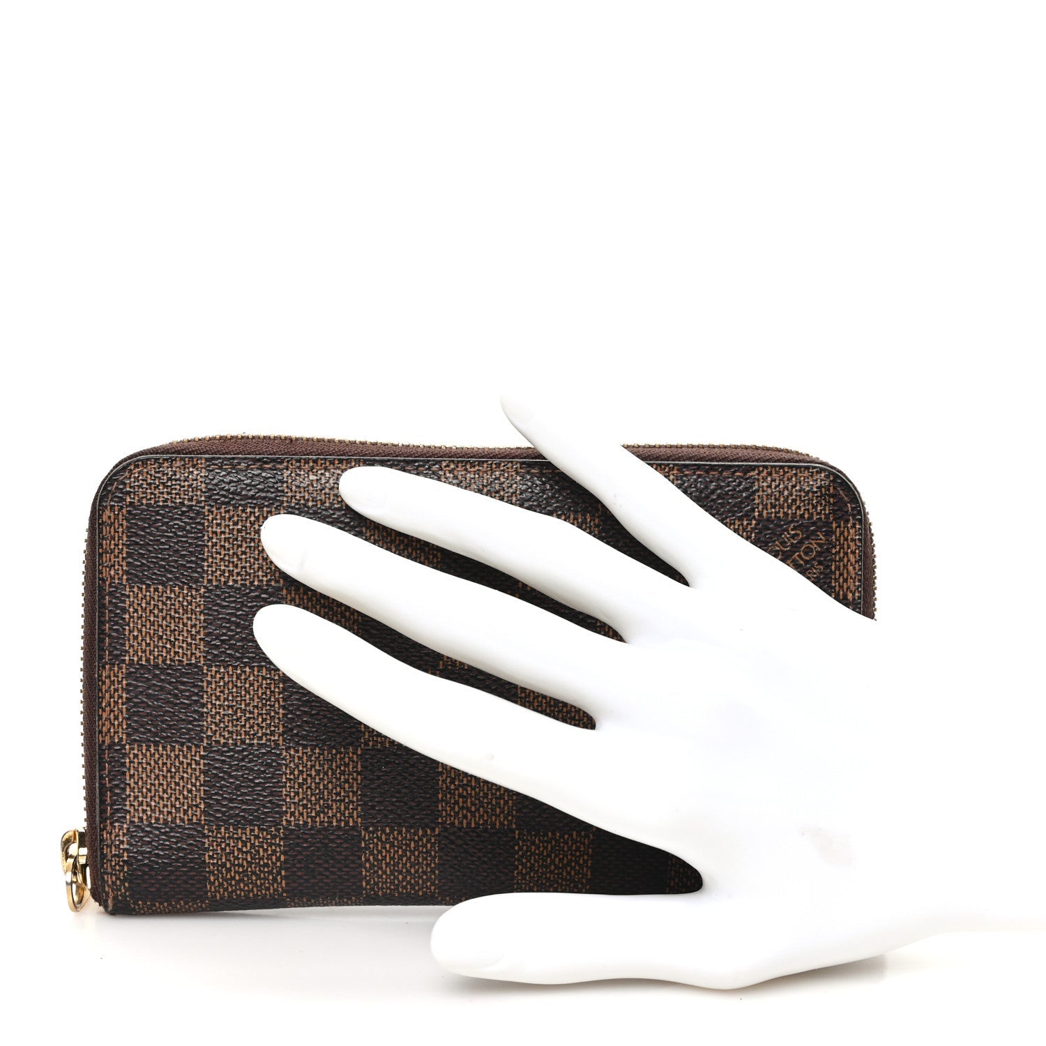 Damier Ebene Zippy Compact Wallet